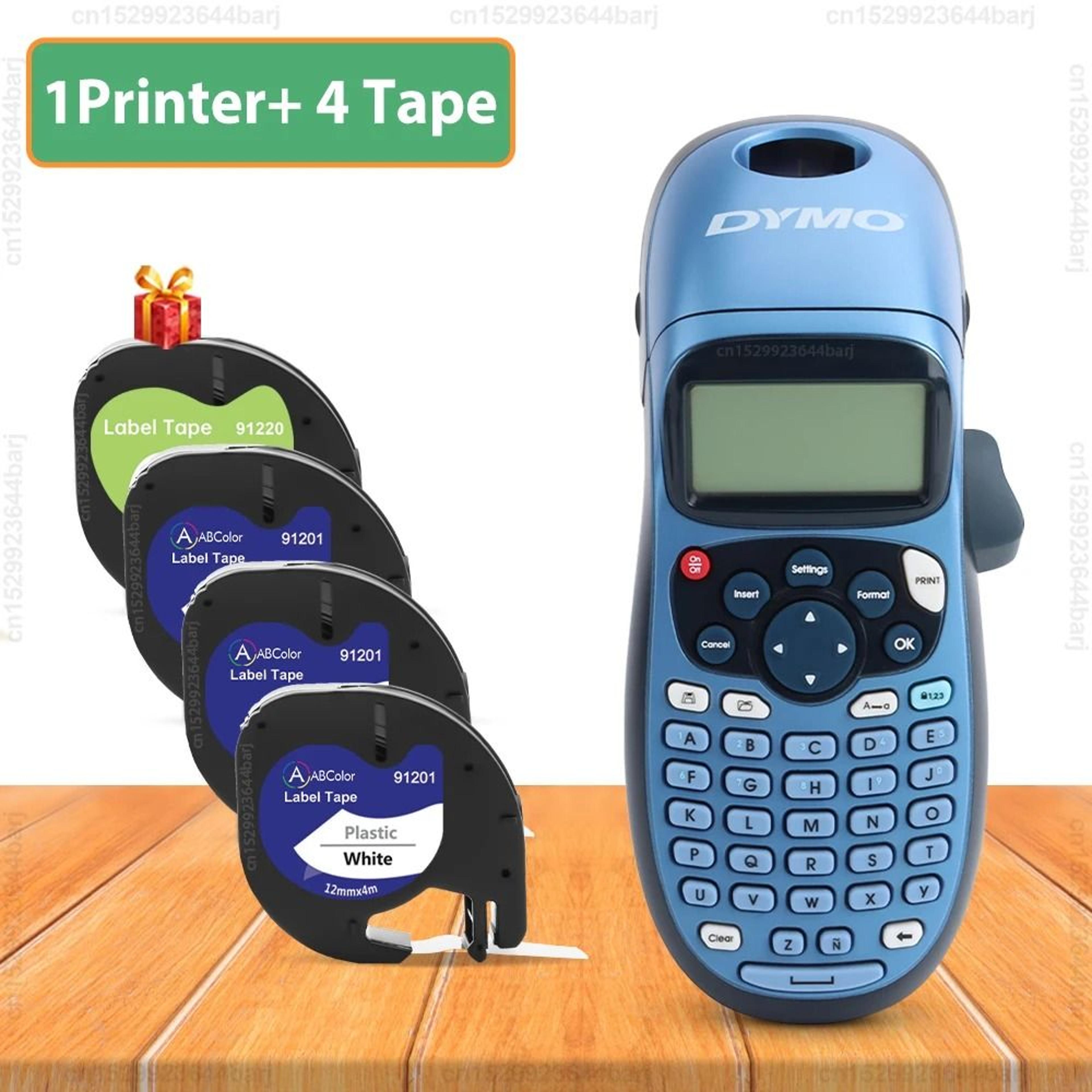dymo letratag lt-100h handheld portable label maker with 91200 label tape