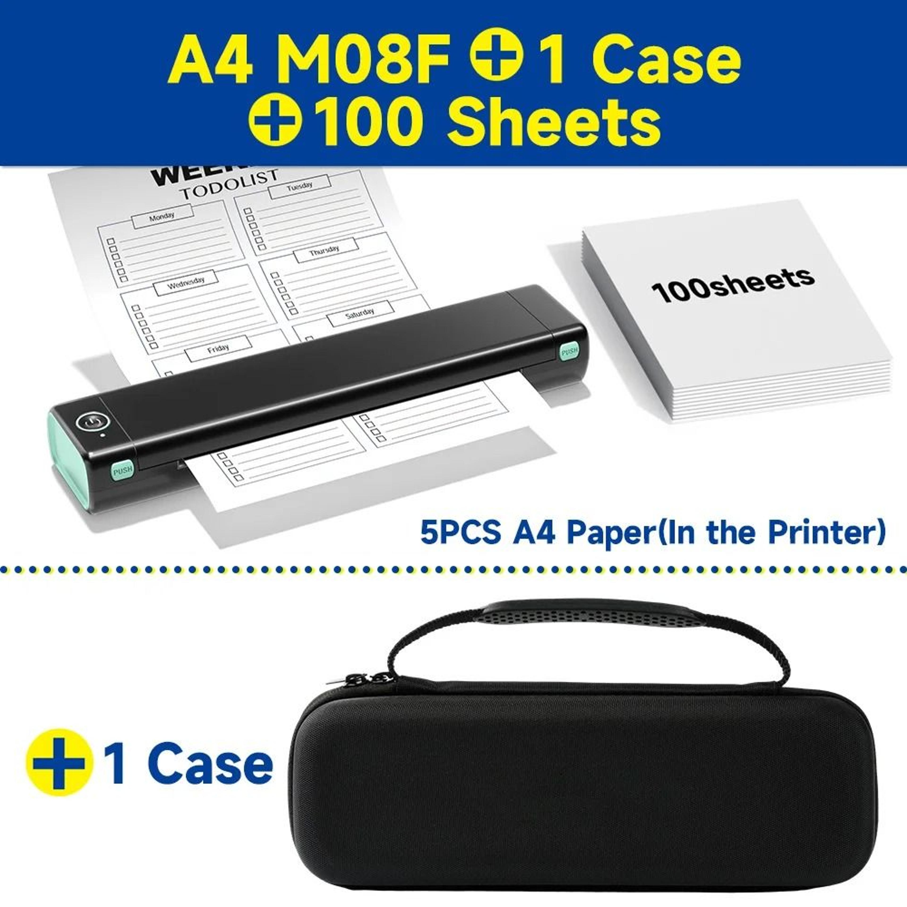 m08f portable thermal tattoo stencil transfer printer & wireless stencil maker machine