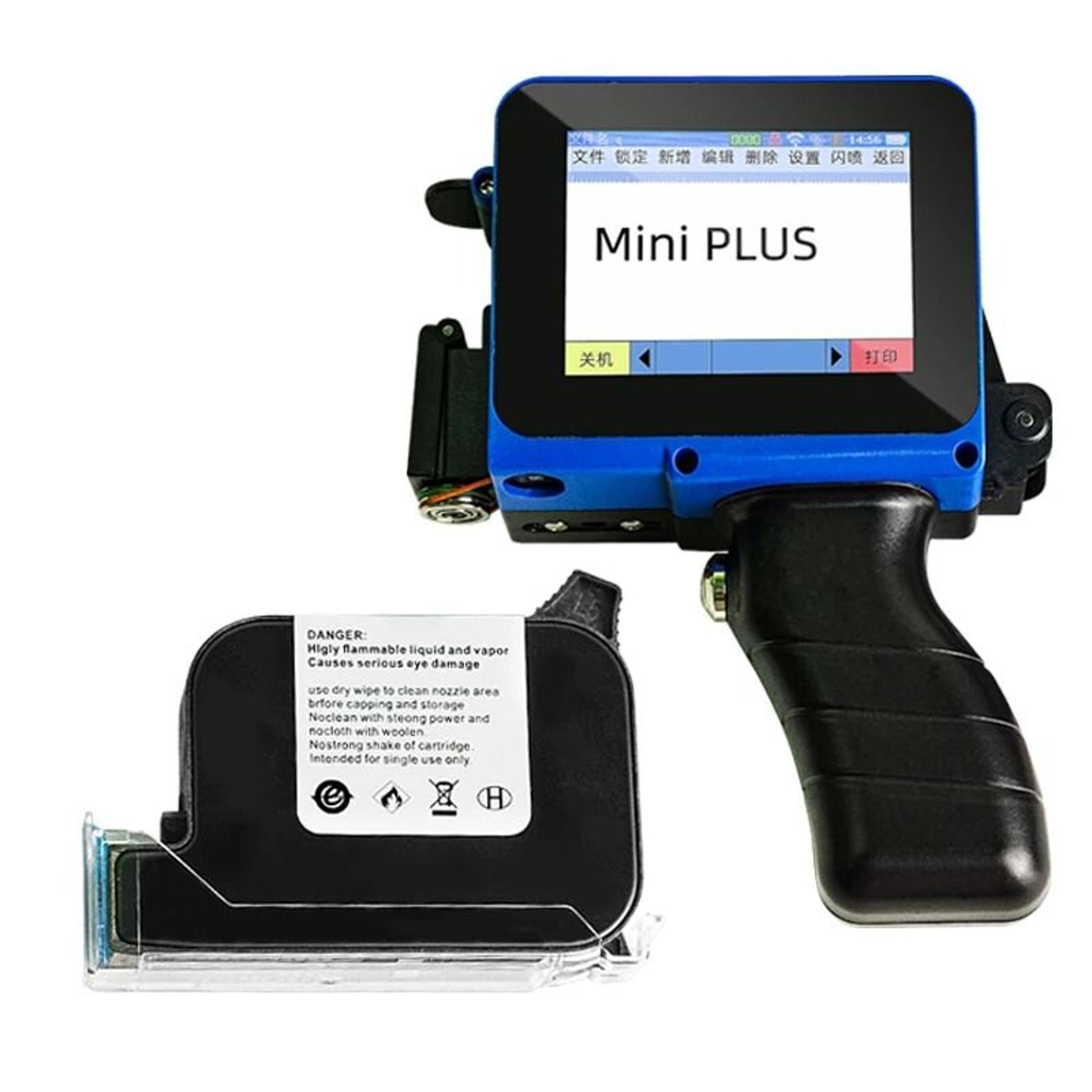 mini date printer inkjet portable coding machine for bottle, box, plastic bags, logo, text & qr code