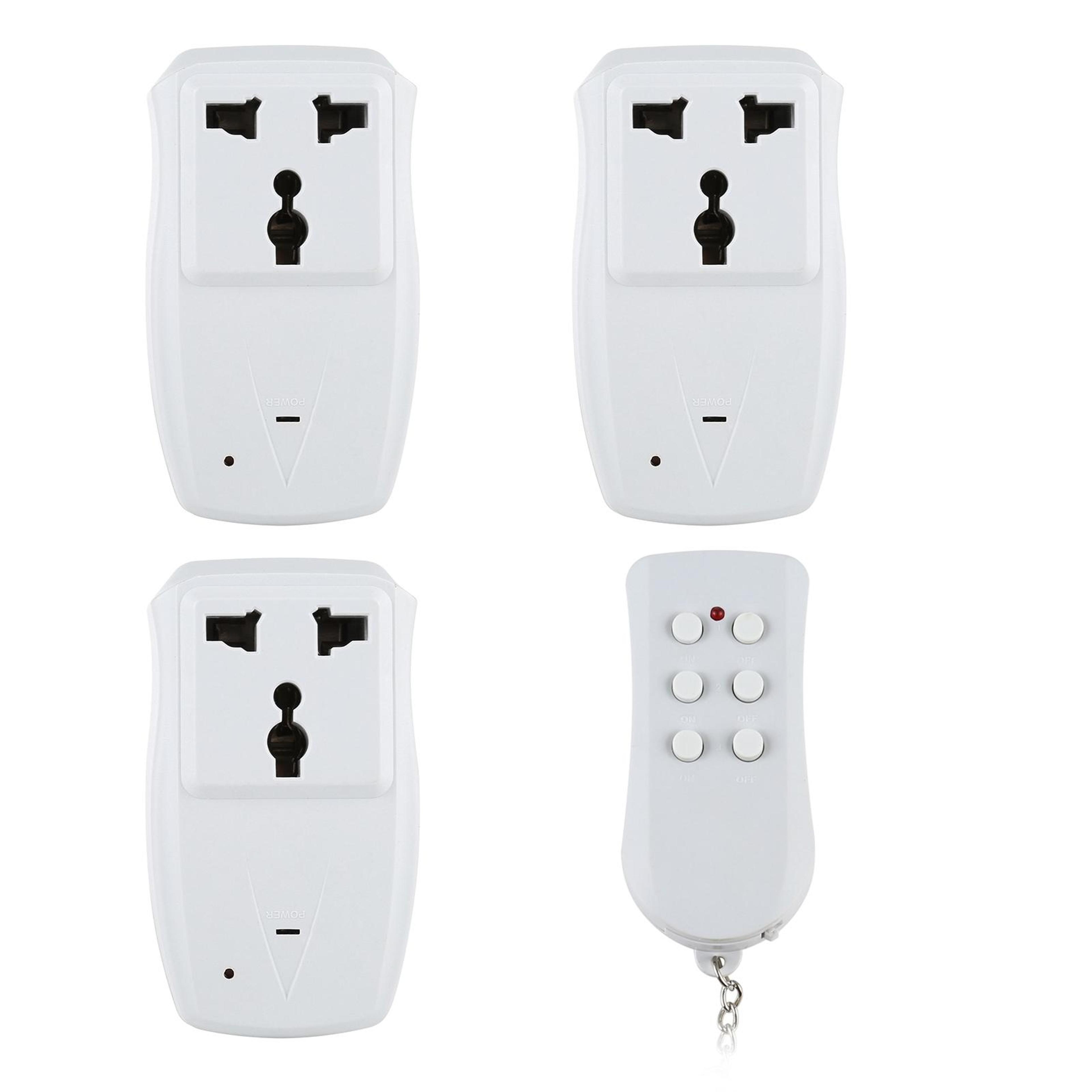 indoor wireless smart remote control power switch cn plug for home appliances
