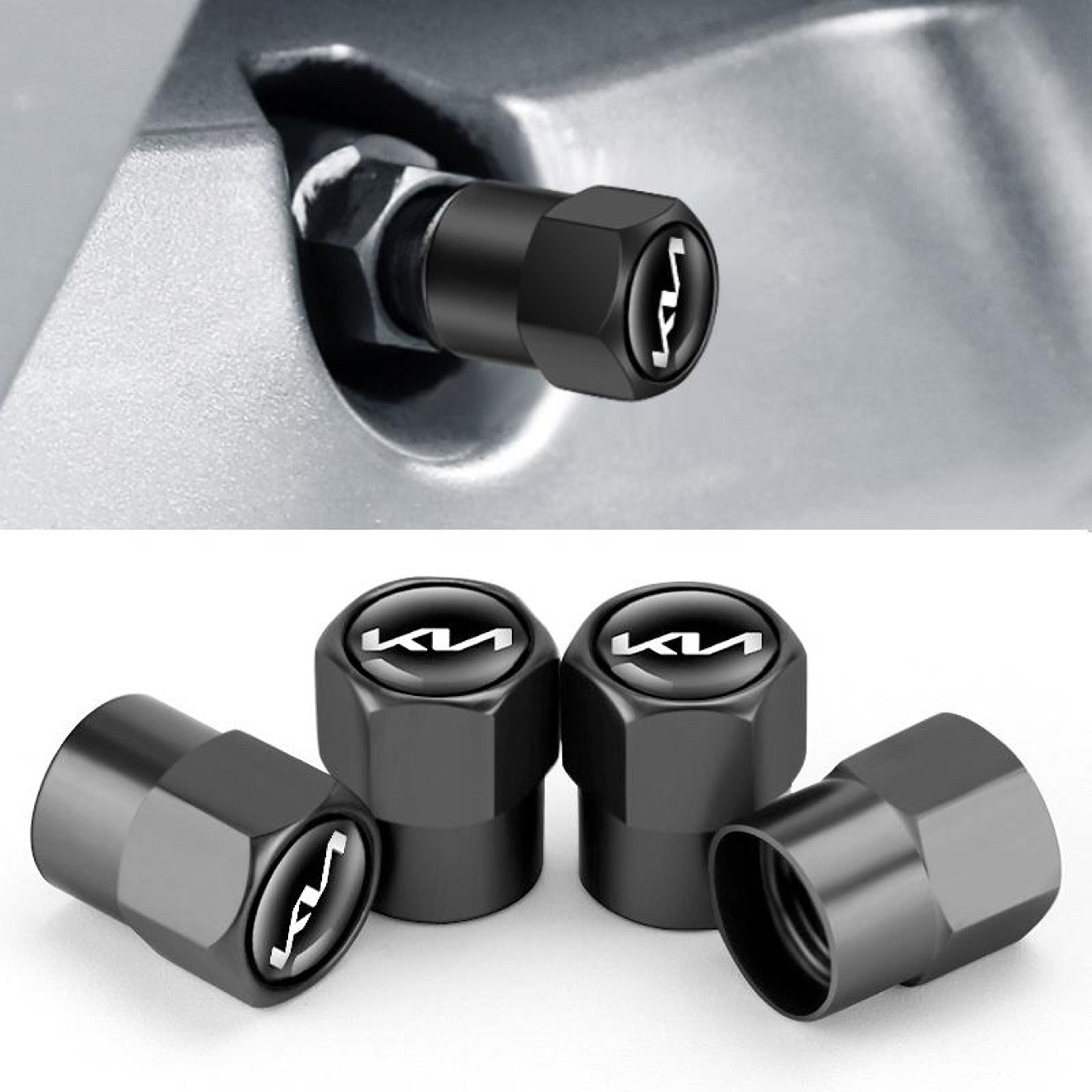 kia tire valve stem caps dust proof metal