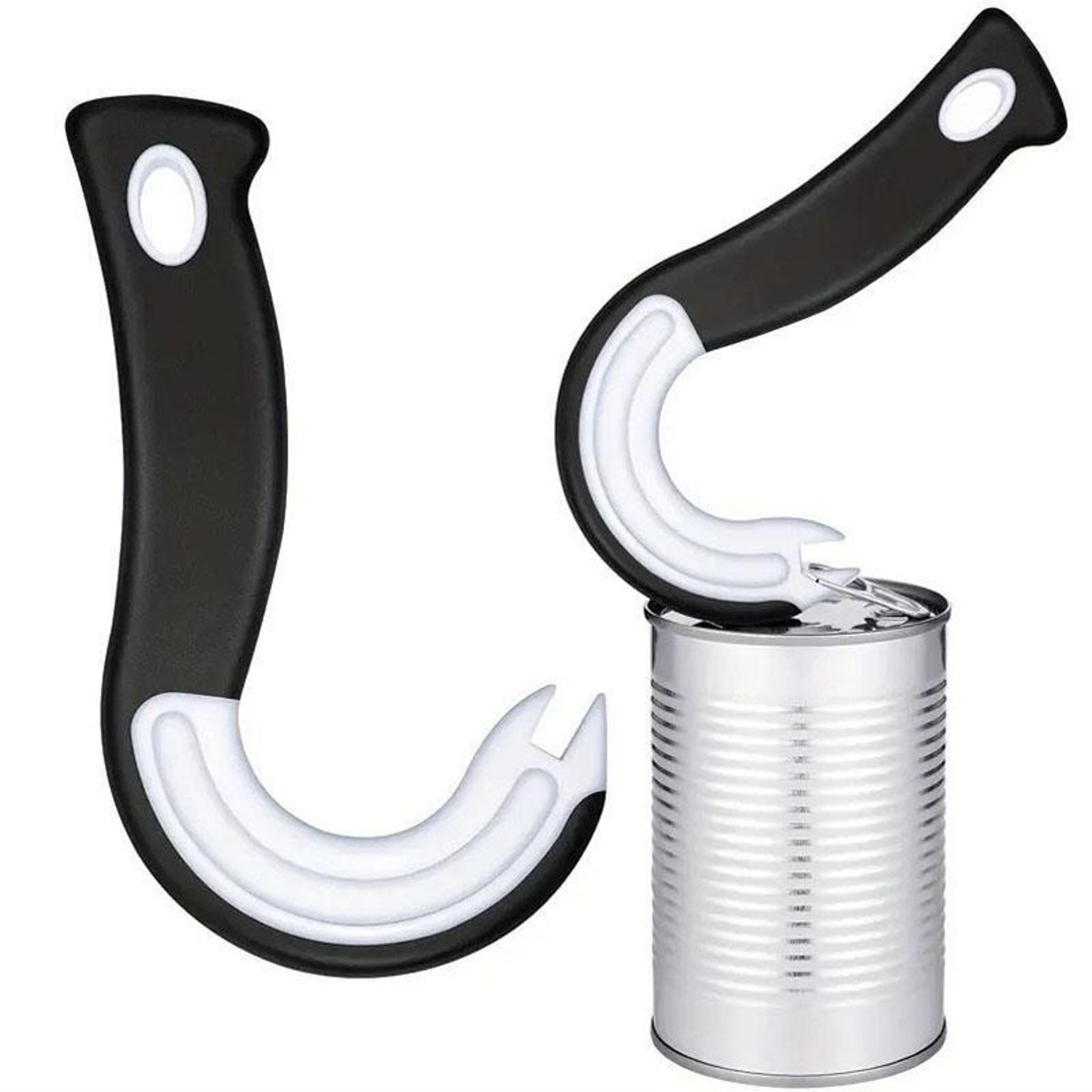 effortless easy can opener and jar opener tool for kitchen use