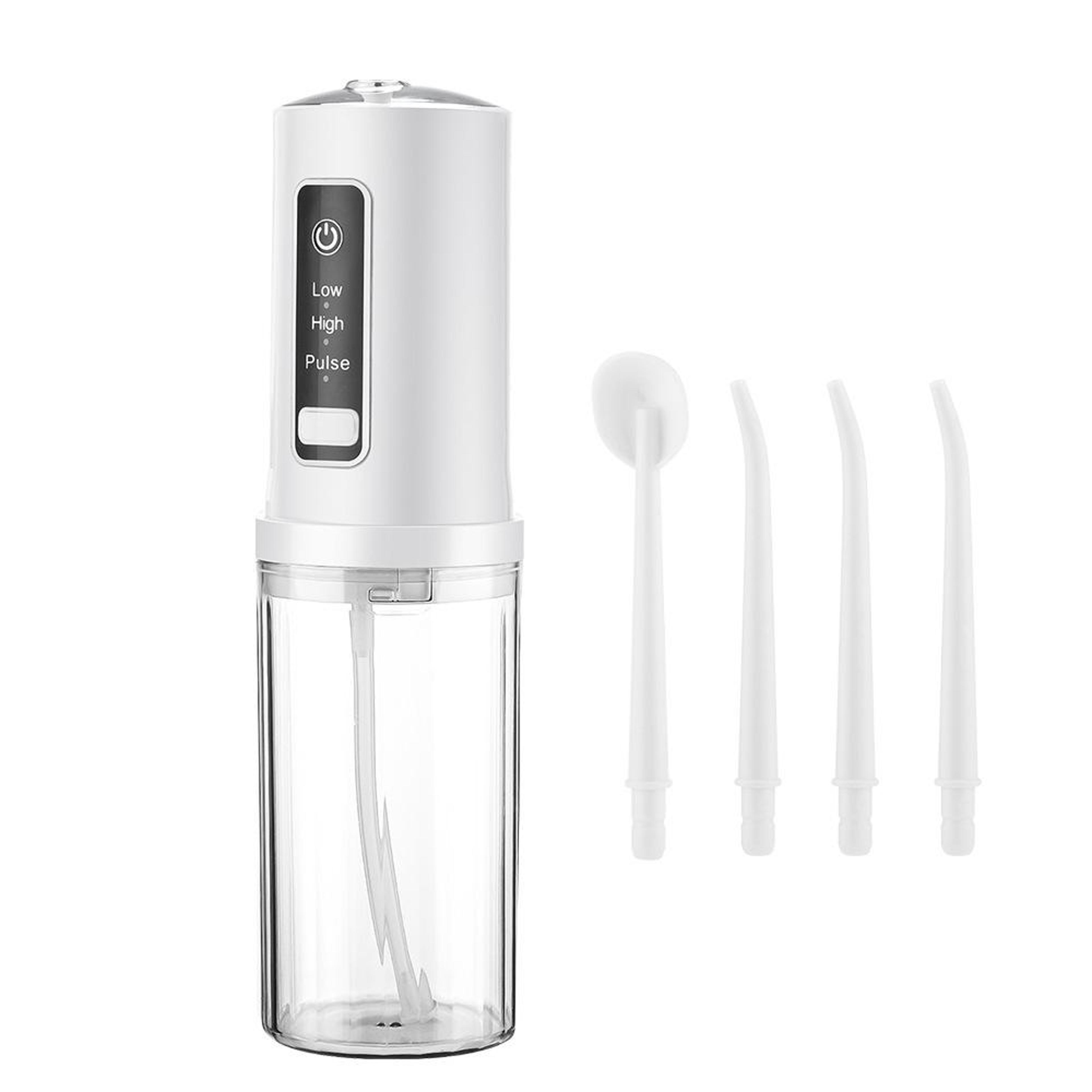 portable cordless water flosser rechargeable oral irrigator smart teeth cleaner