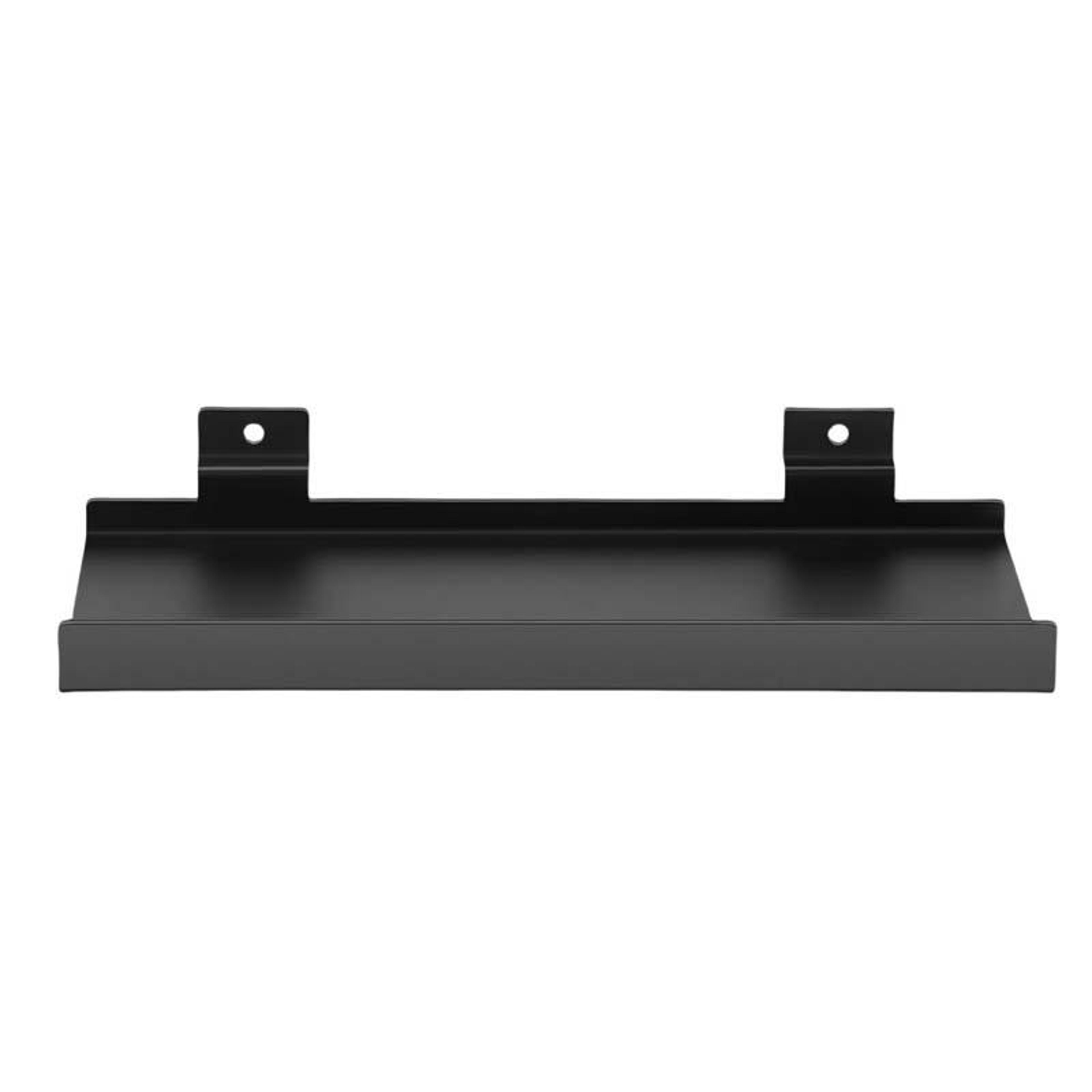 wall mounted metal display rack iron decorative storage holder for home & retail organization