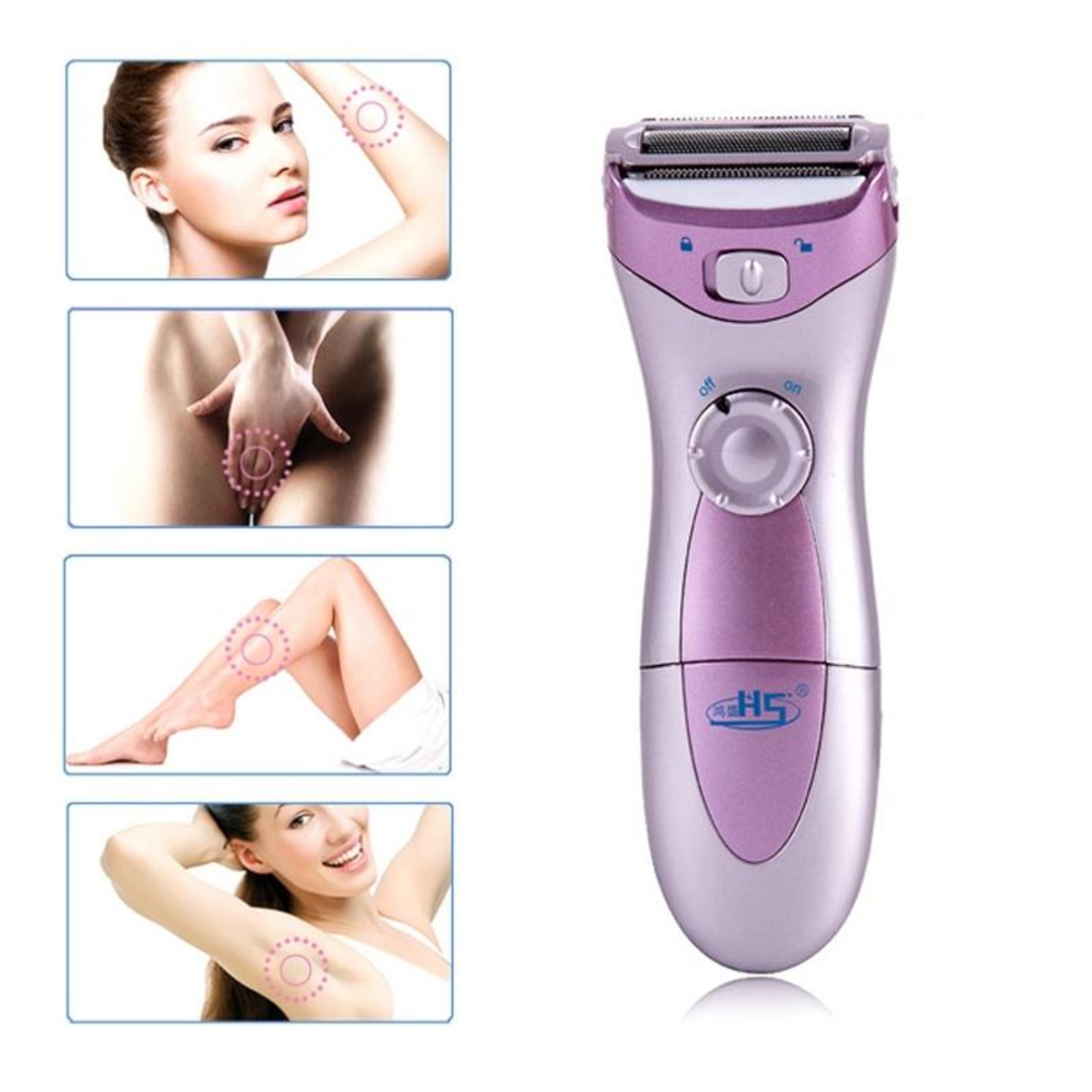 women electric lady shaver wet and dry hair removal razor epilator for smooth skin