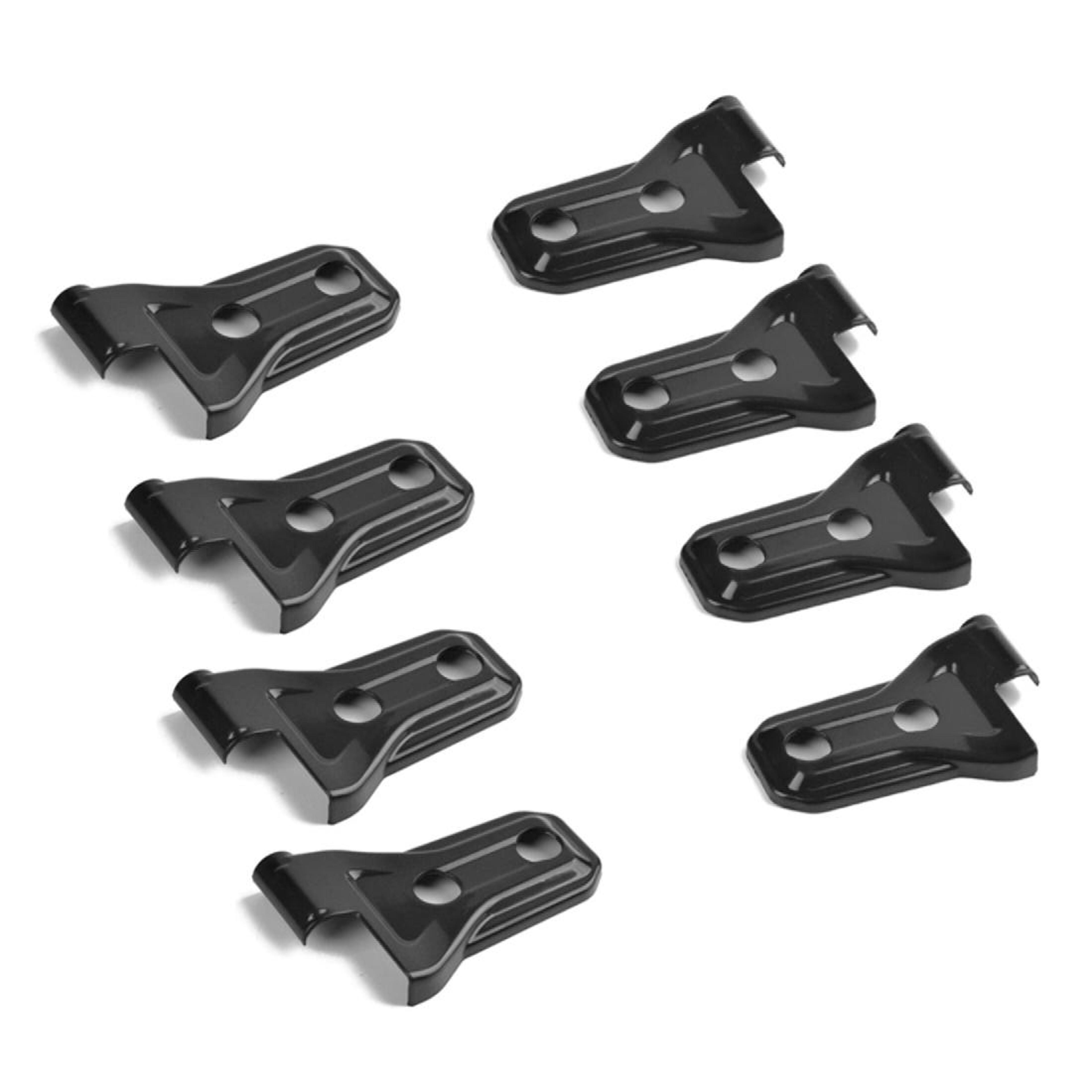jeep wrangler jl door hinge protector covers abs trim scratch guard set