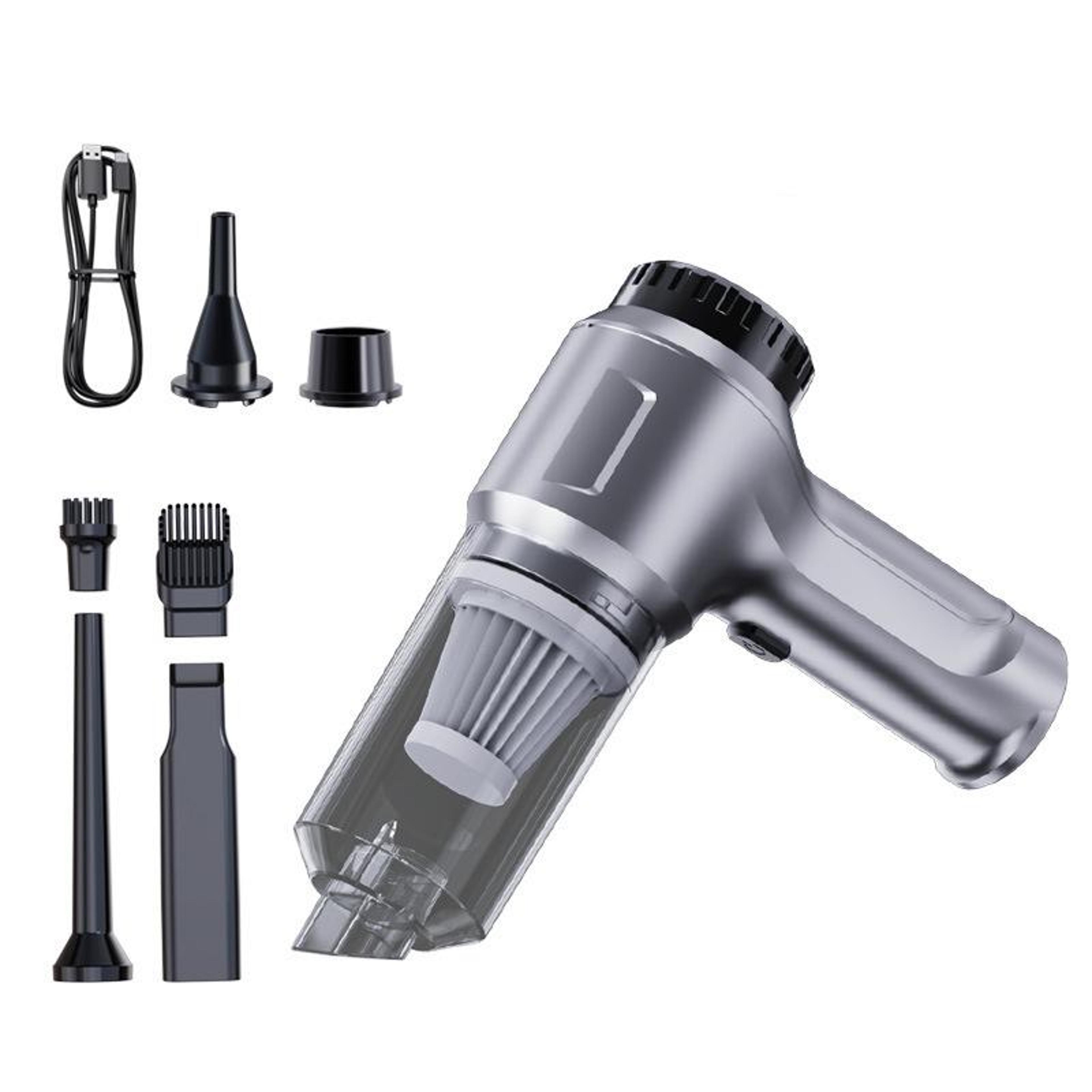 portable cordless car vacuum cleaner with blower high power automotive dust removal tool