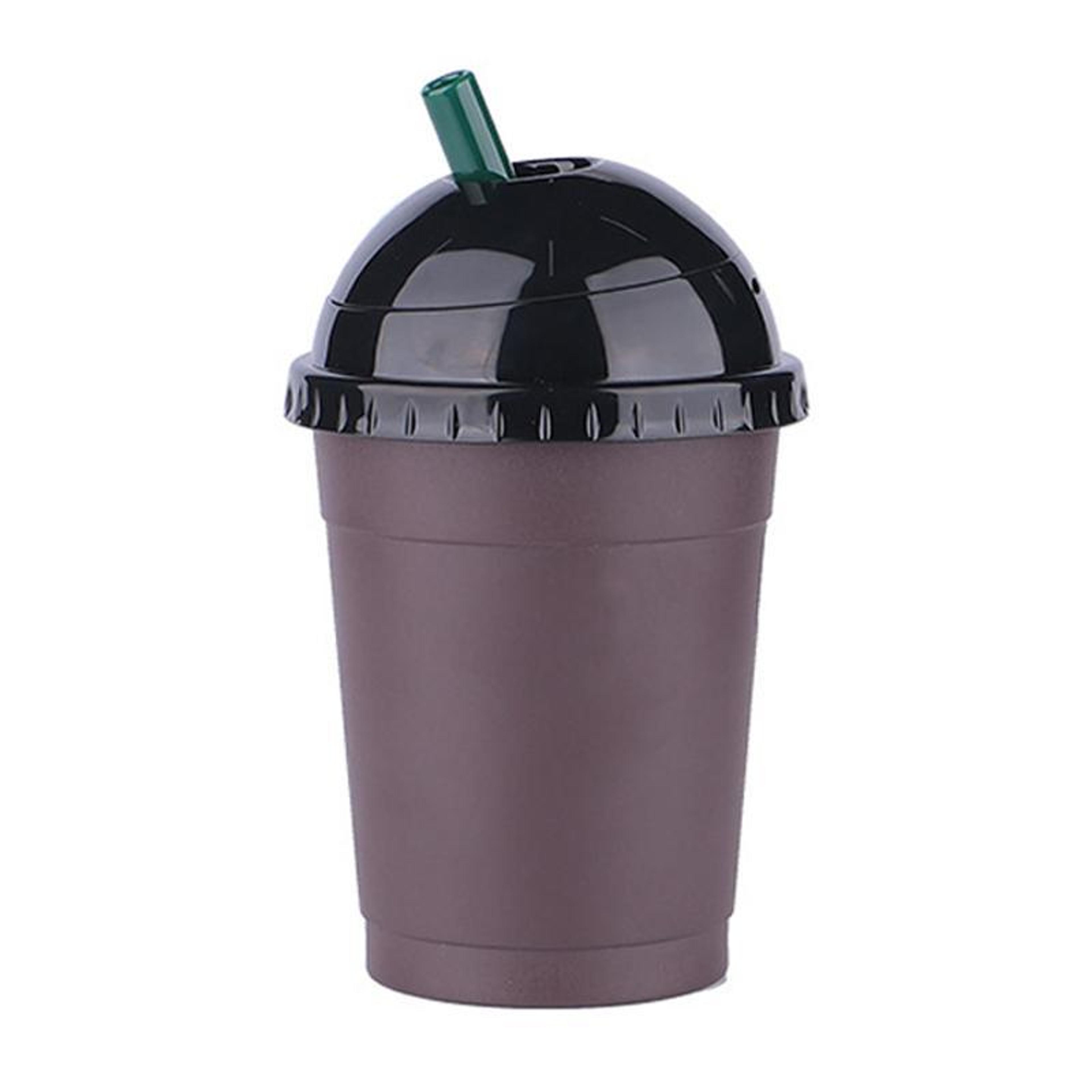 car & home coffee mug shape portable car ashtray smoke odor locking cigarette ashtray