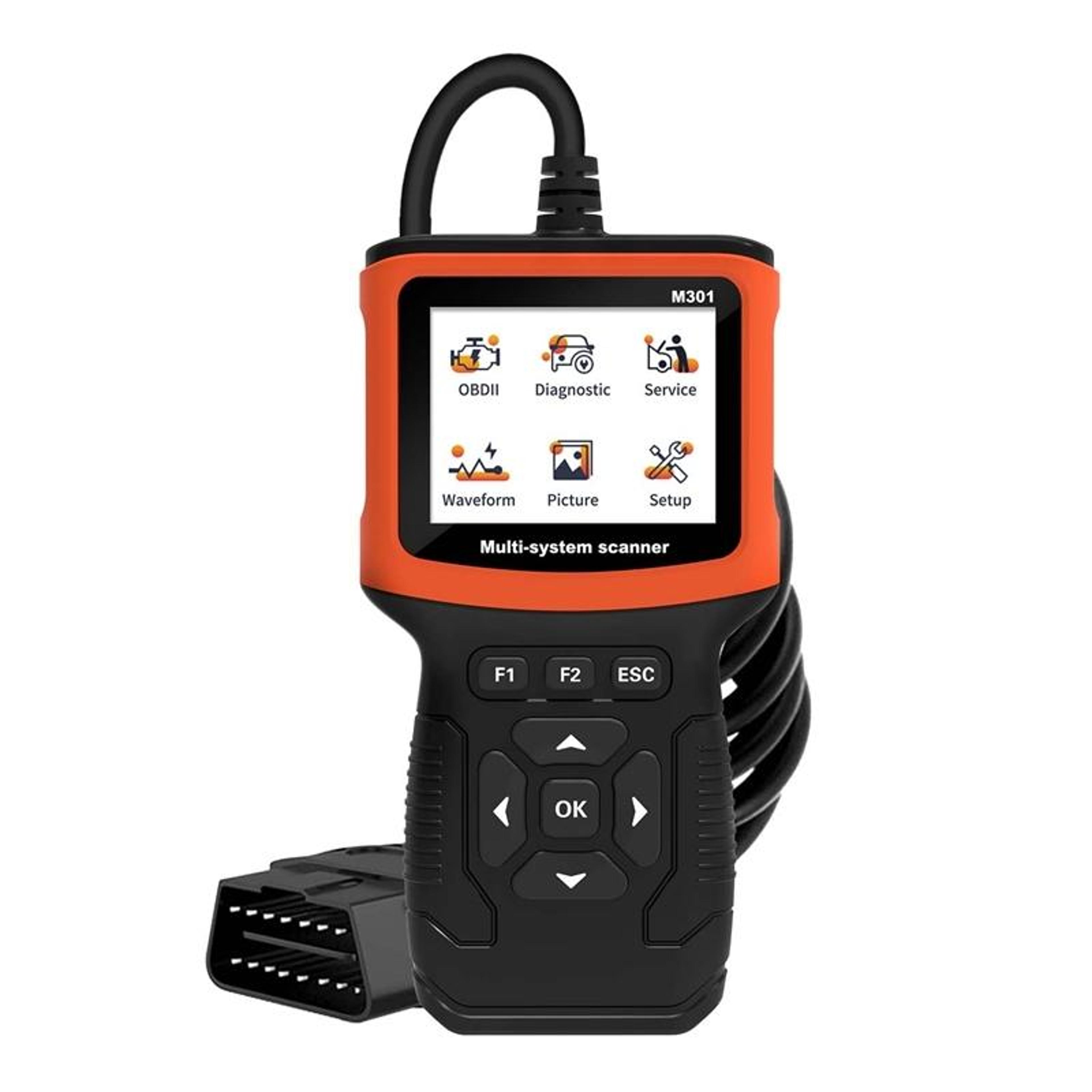 car code reader & diagnostic scanner fault detector tool