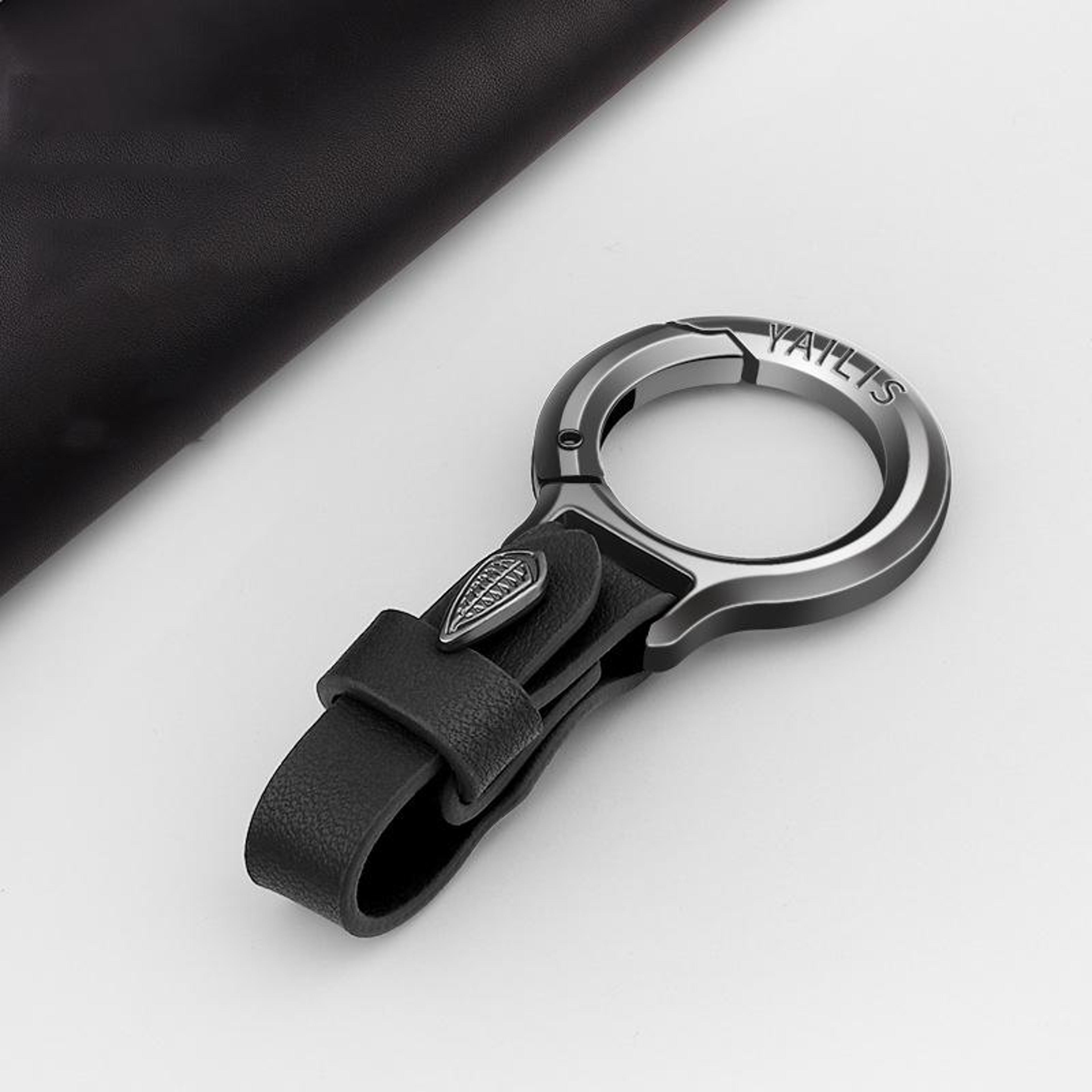 alloy car keychain belt hook key holder anti loss key chain for men & women