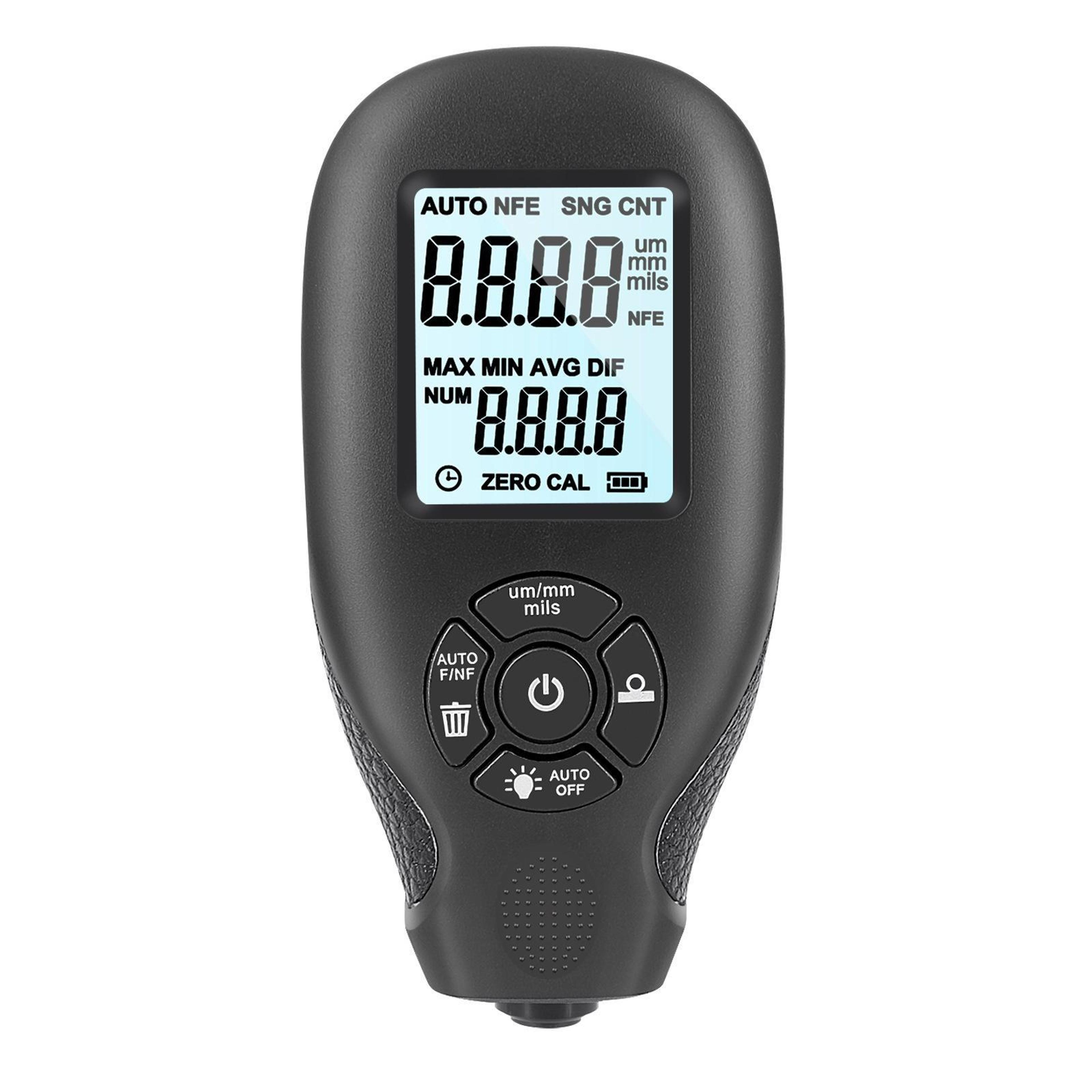 high precision digital coating thickness gauge for automotive paint & anti slip measurement