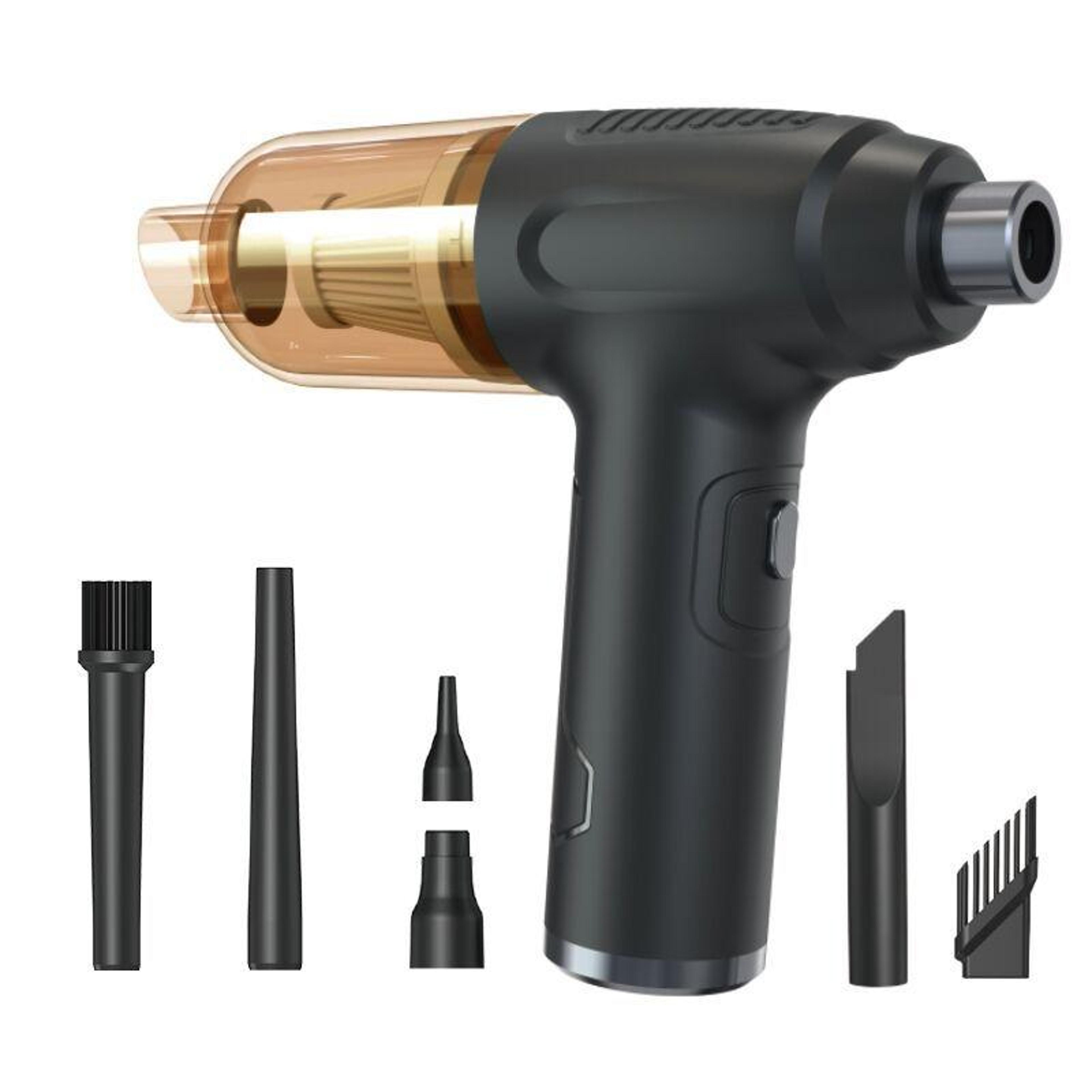 cordless car vacuum portable handheld cleaner with dust blower rechargeable keyboard cleaner