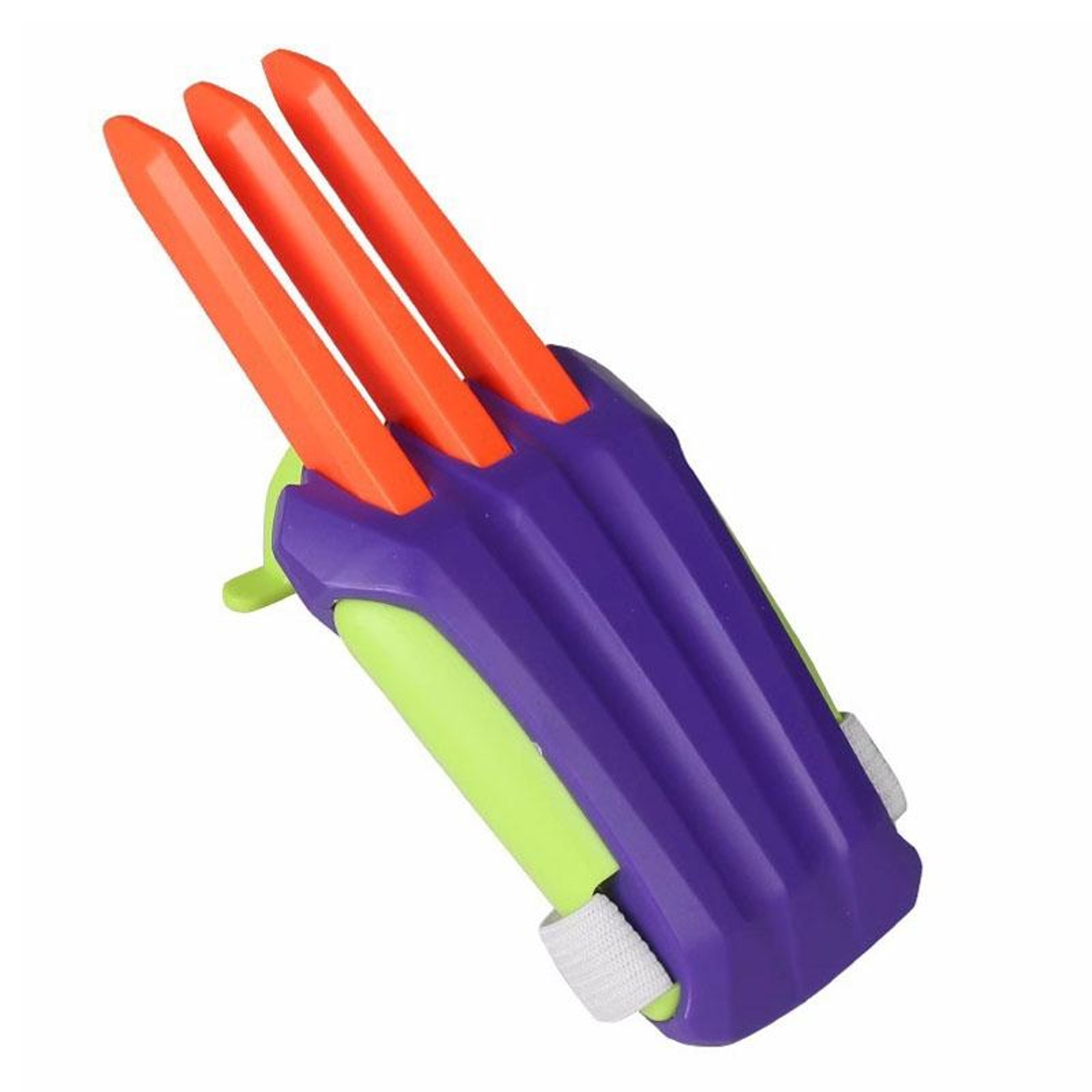 radish wolf claw retractable catapult stress relief toy for kids interactive play