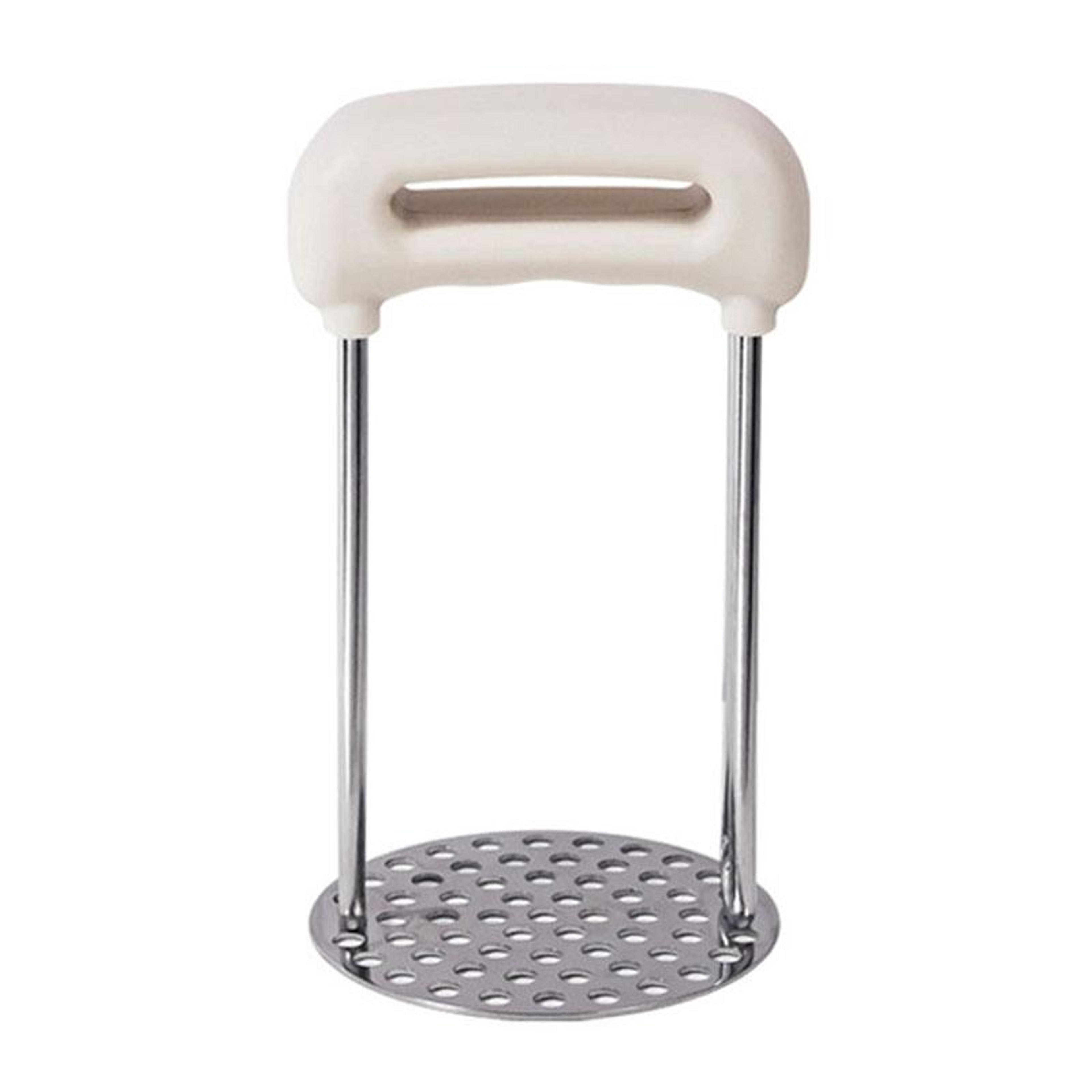 stainless steel potato masher pp handle vegetable and potato press tool