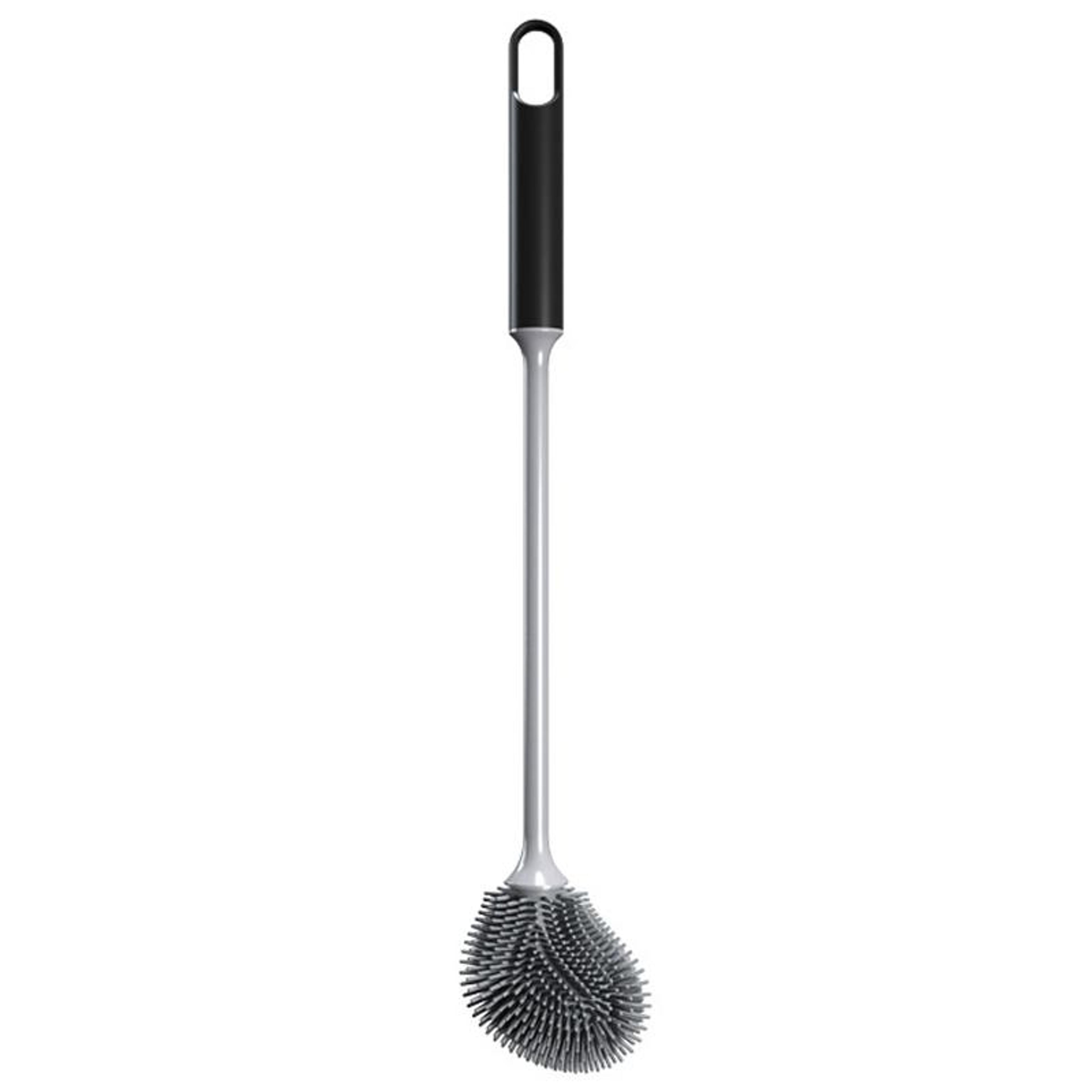 long handle silicone toilet brush black tpr bathroom cleaner