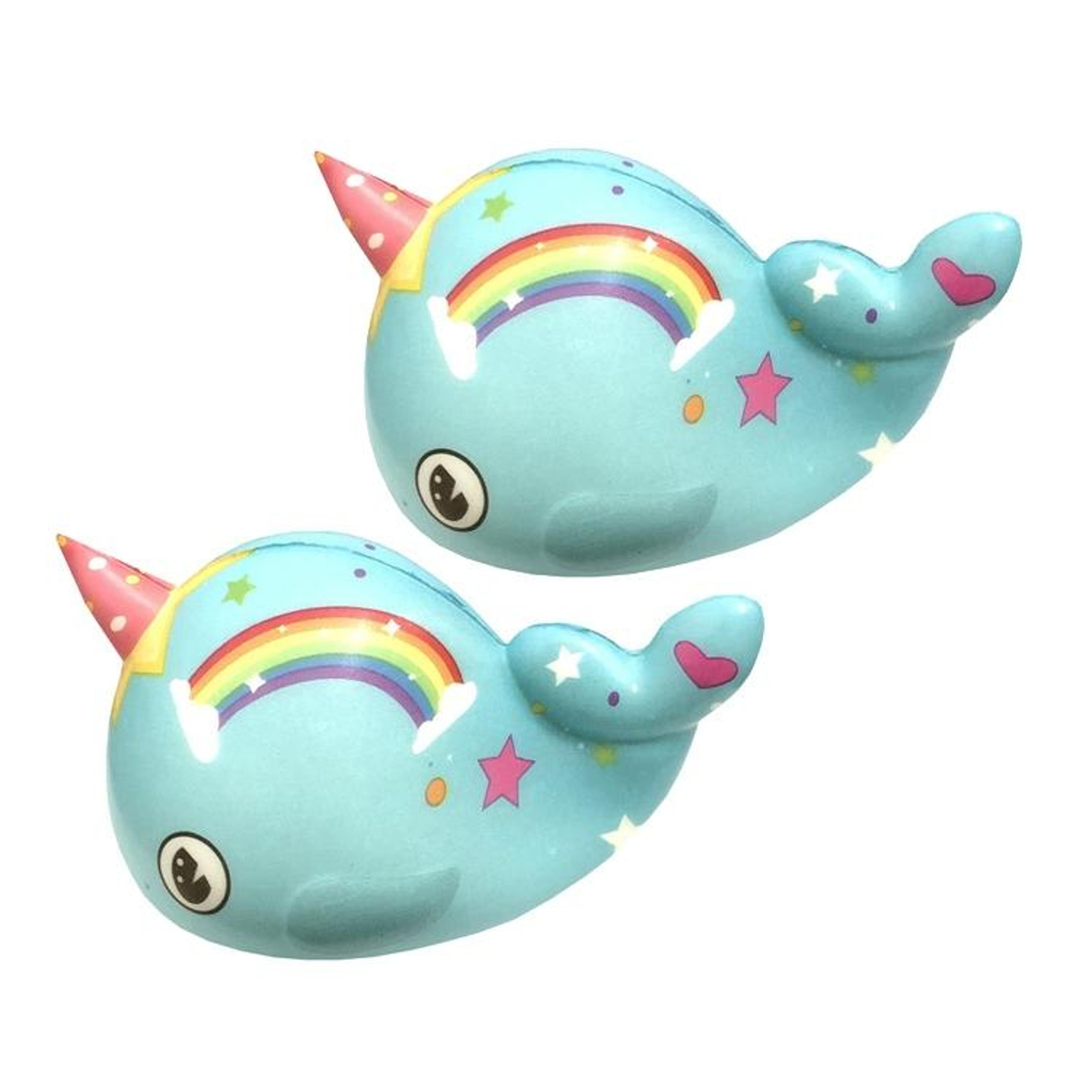 whale slow rebound squishy toy stress relief sensory decompression toy