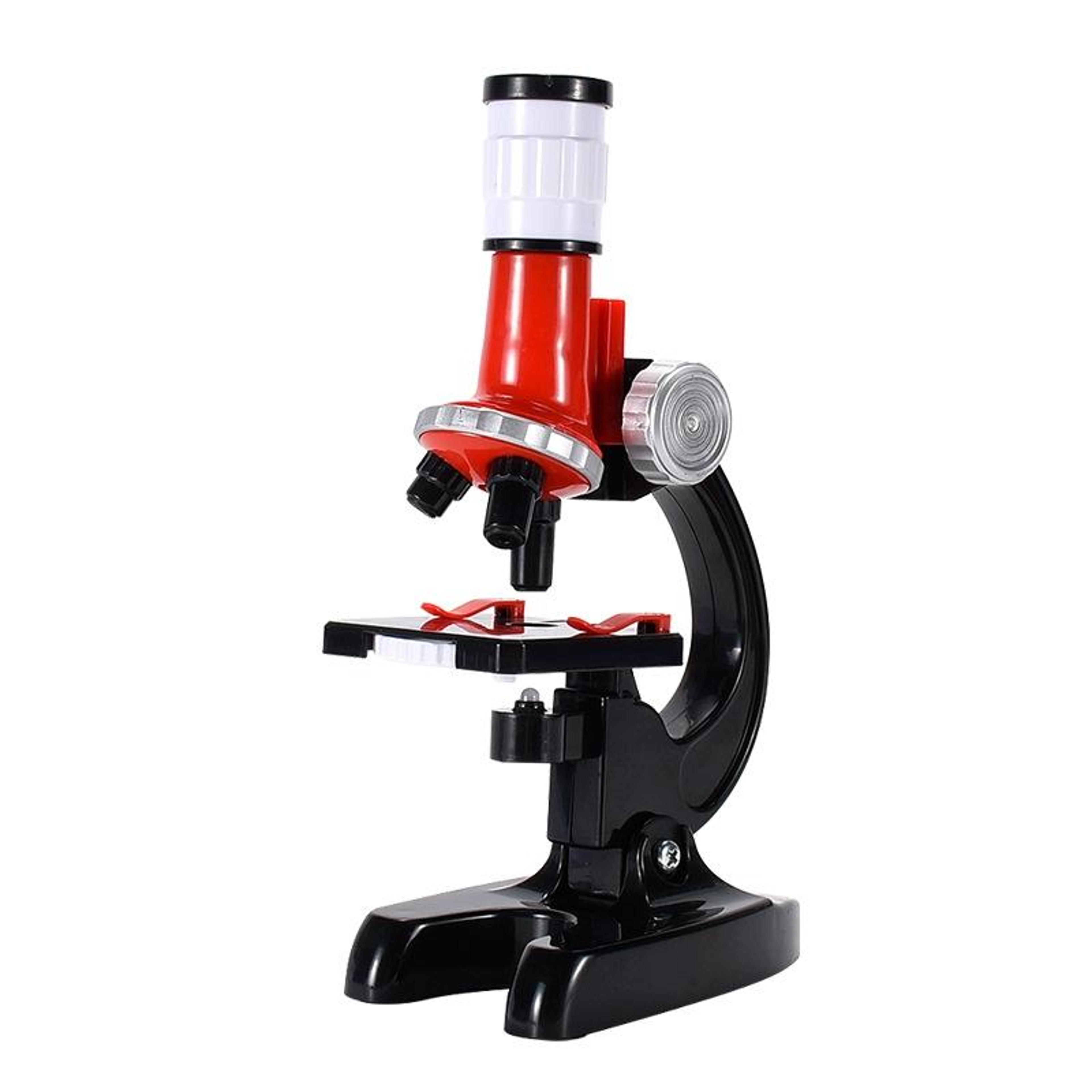 kids microscope educational science experiment kit with led light for students