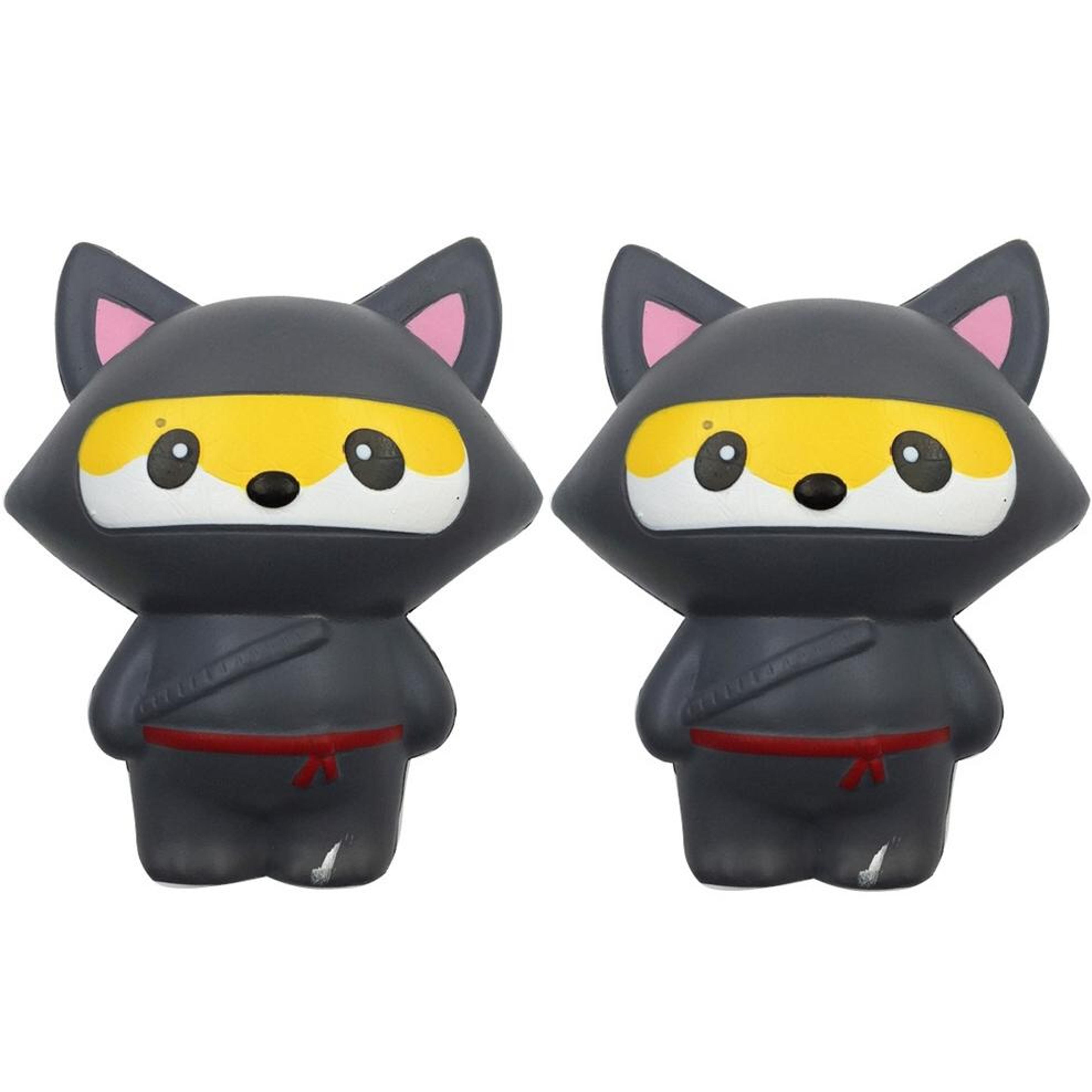 cute cartoon fox slow rebound stress relief fidget toy