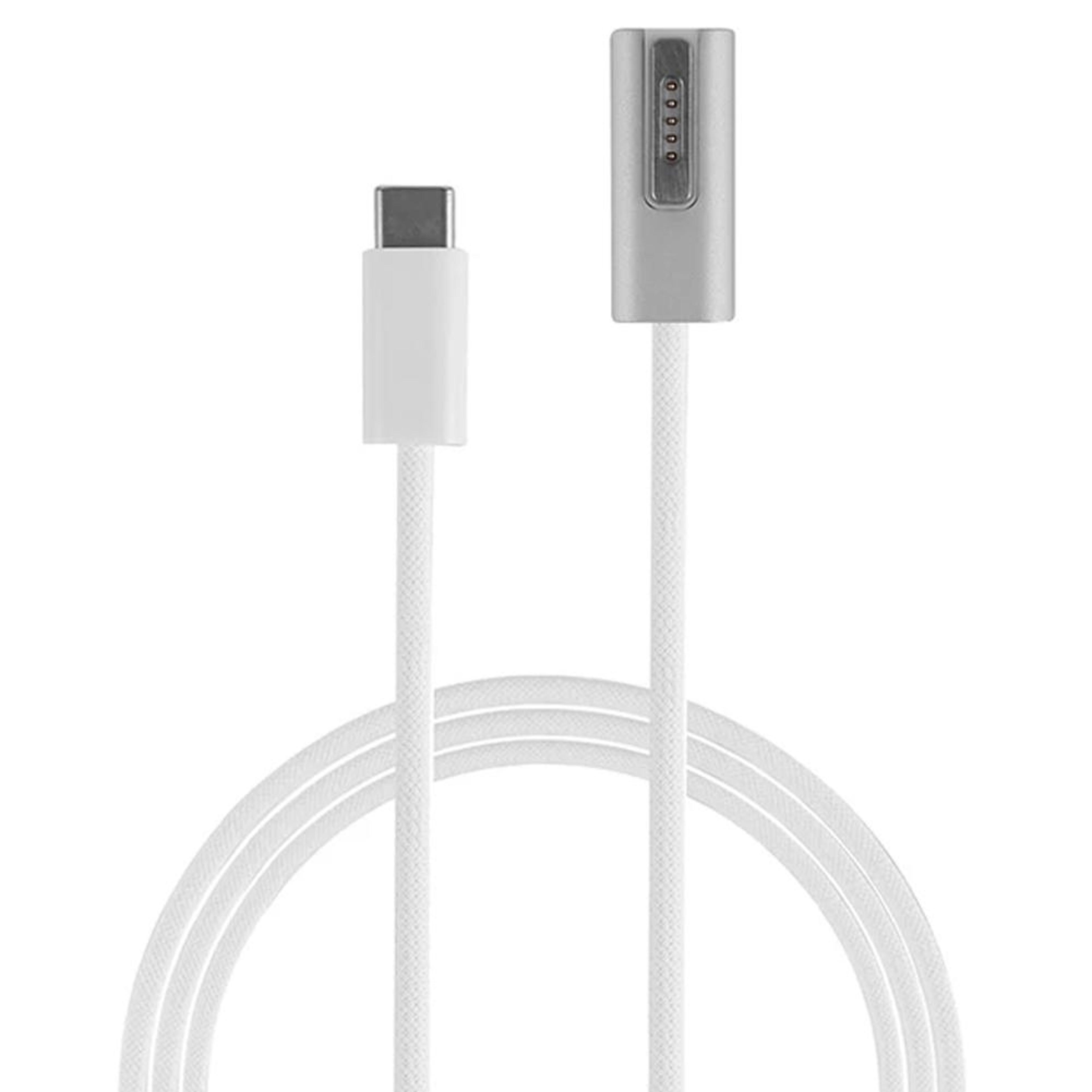 magsafe 1 to usb-c pd fast charging cable l shaped for macbook air pro