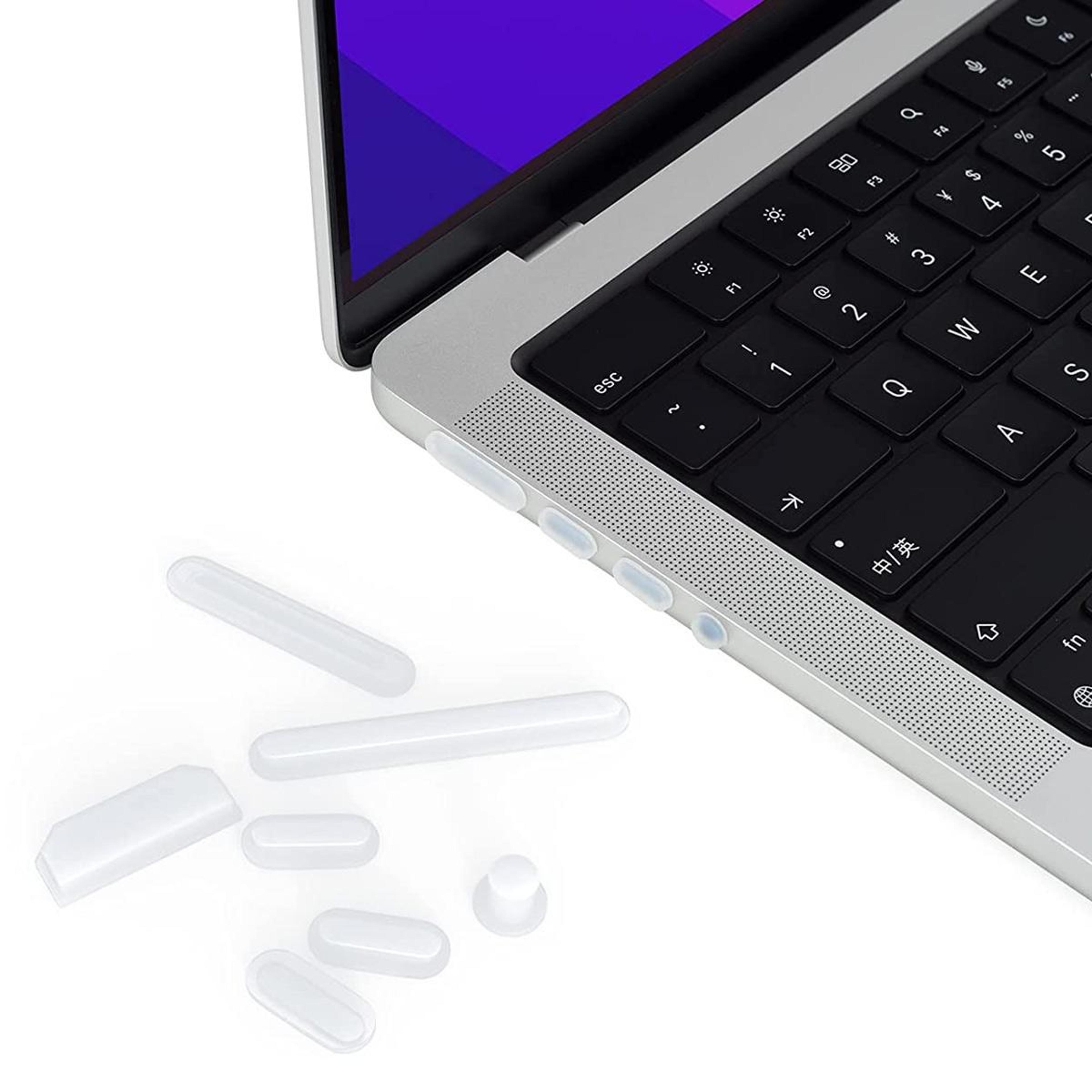 macbook dust plug, laptop port dust cover, macbook air dust plugs, silicone dust proof plugs, macbook port protector