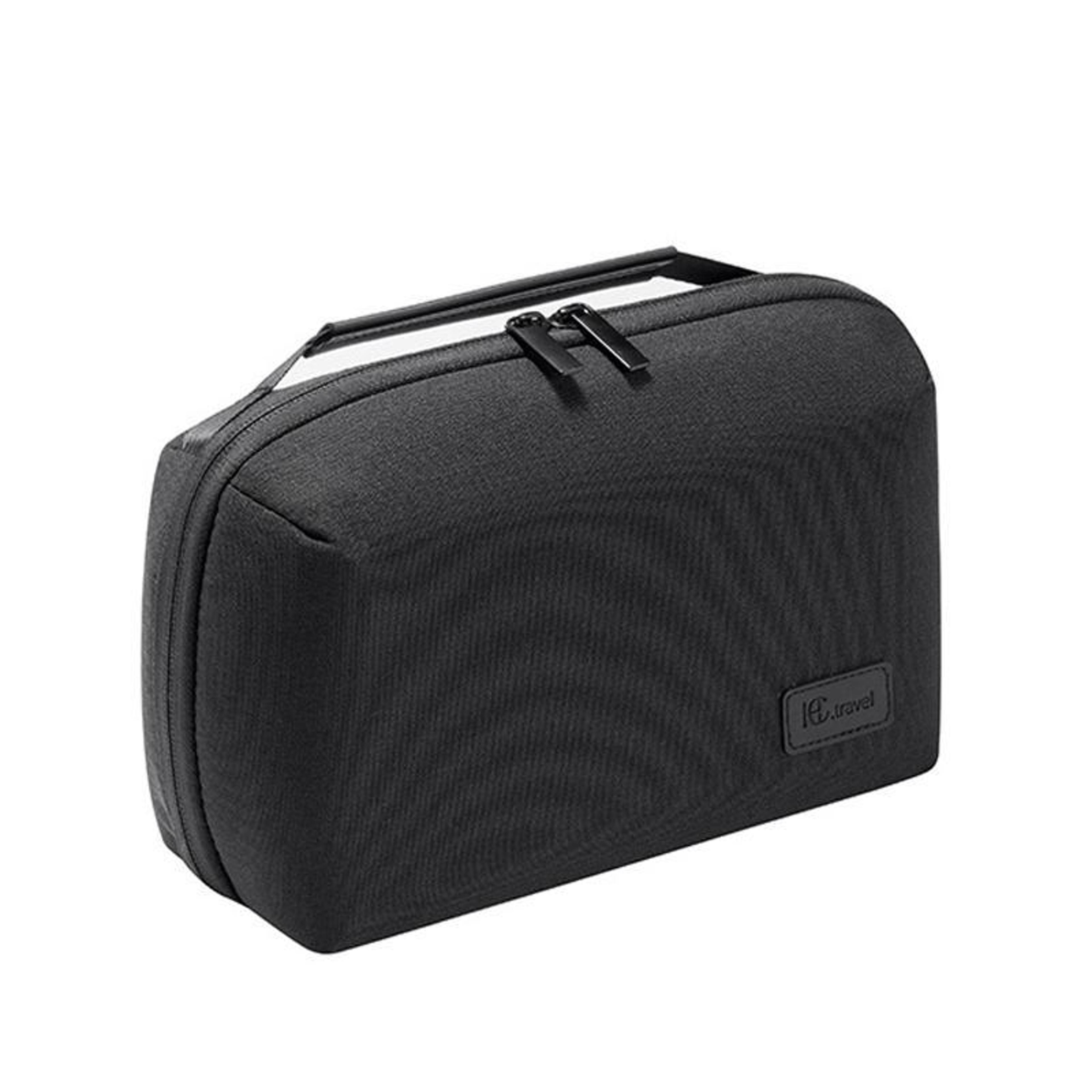 double layer rpet travel cable organizer bag tech storage pouch