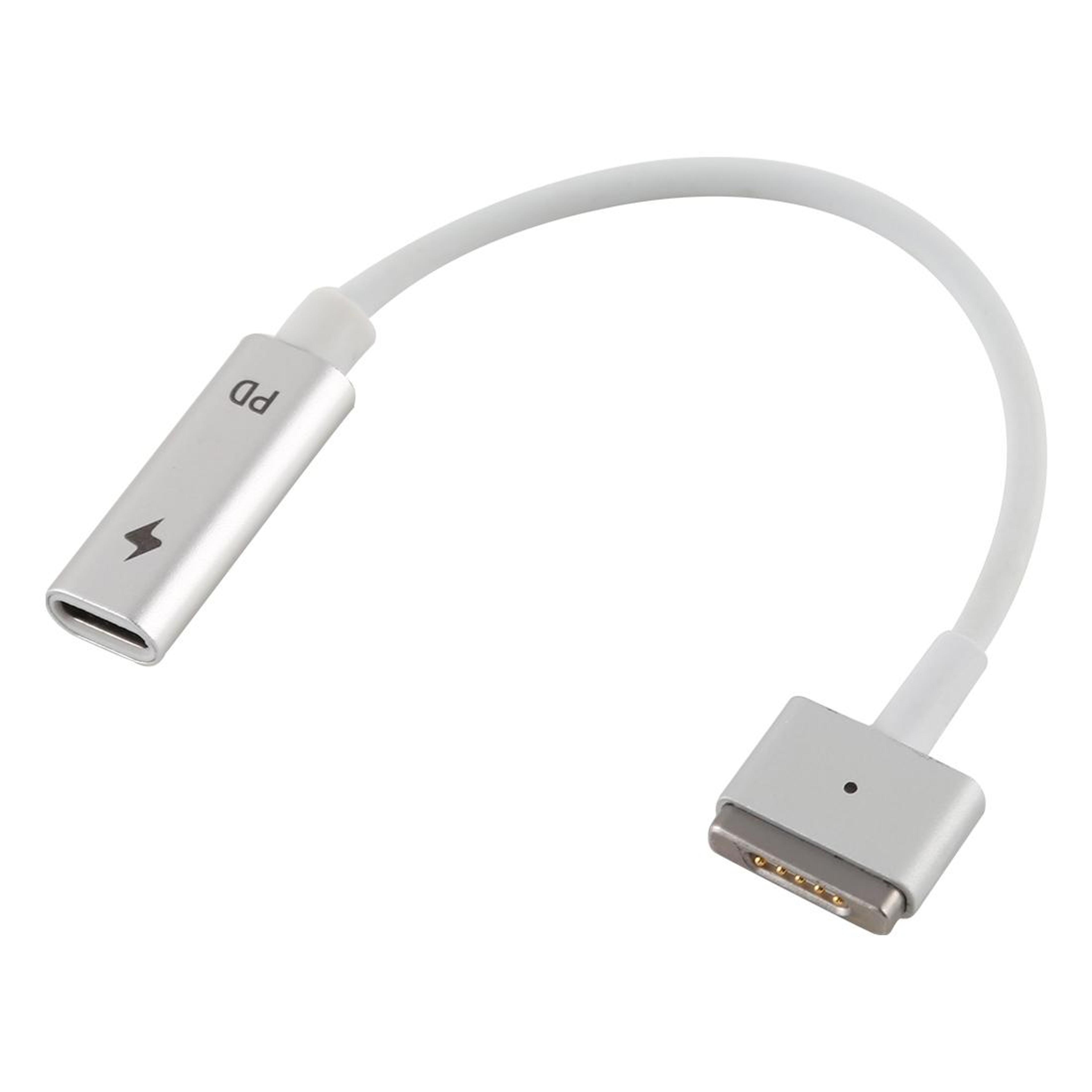 magsafe 2 to usb-c pd charging adapter t-shaped converter for macbook