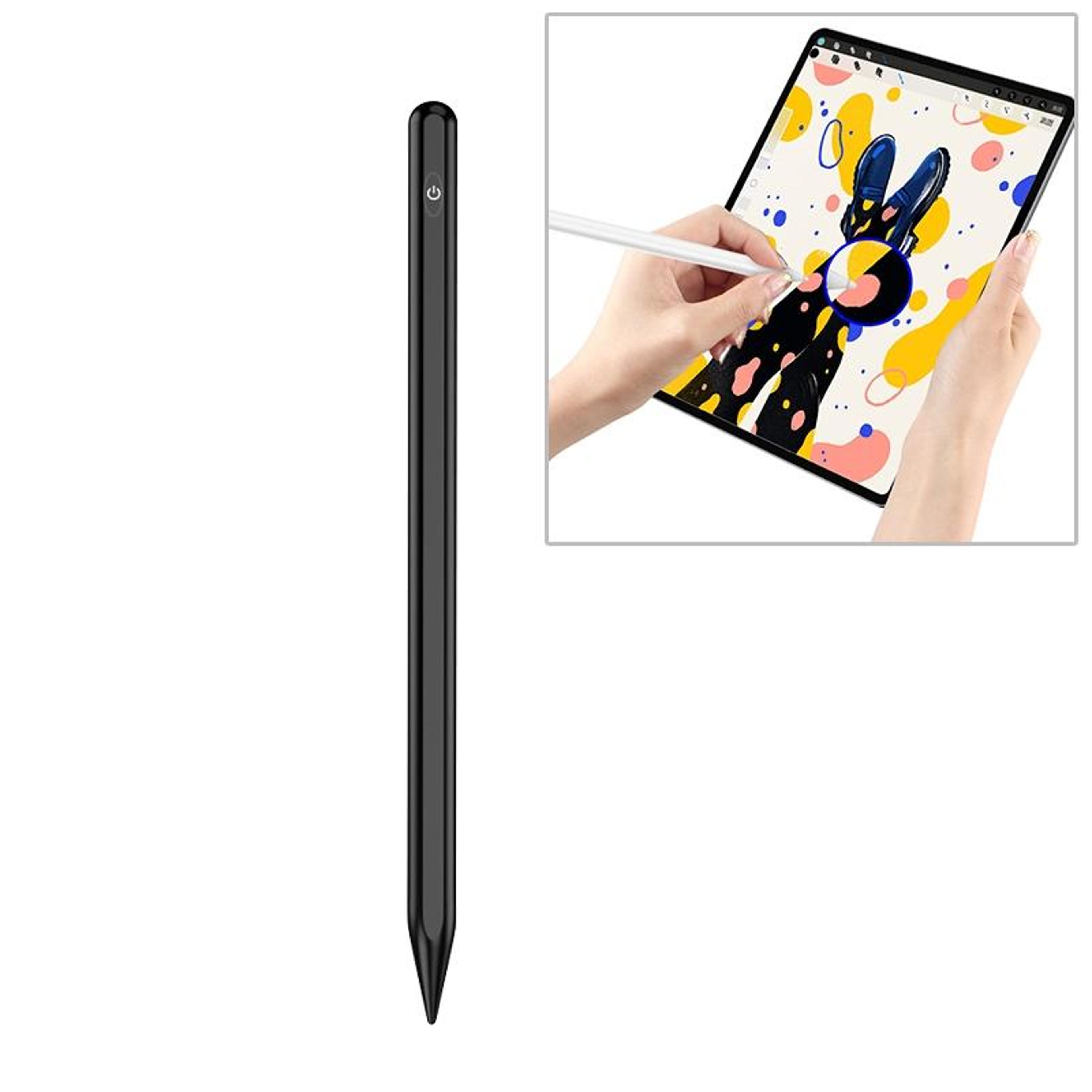 active stylus pen for ipad series, capacitive ipad stylus pen, rechargeable 1.4mm precision stylus