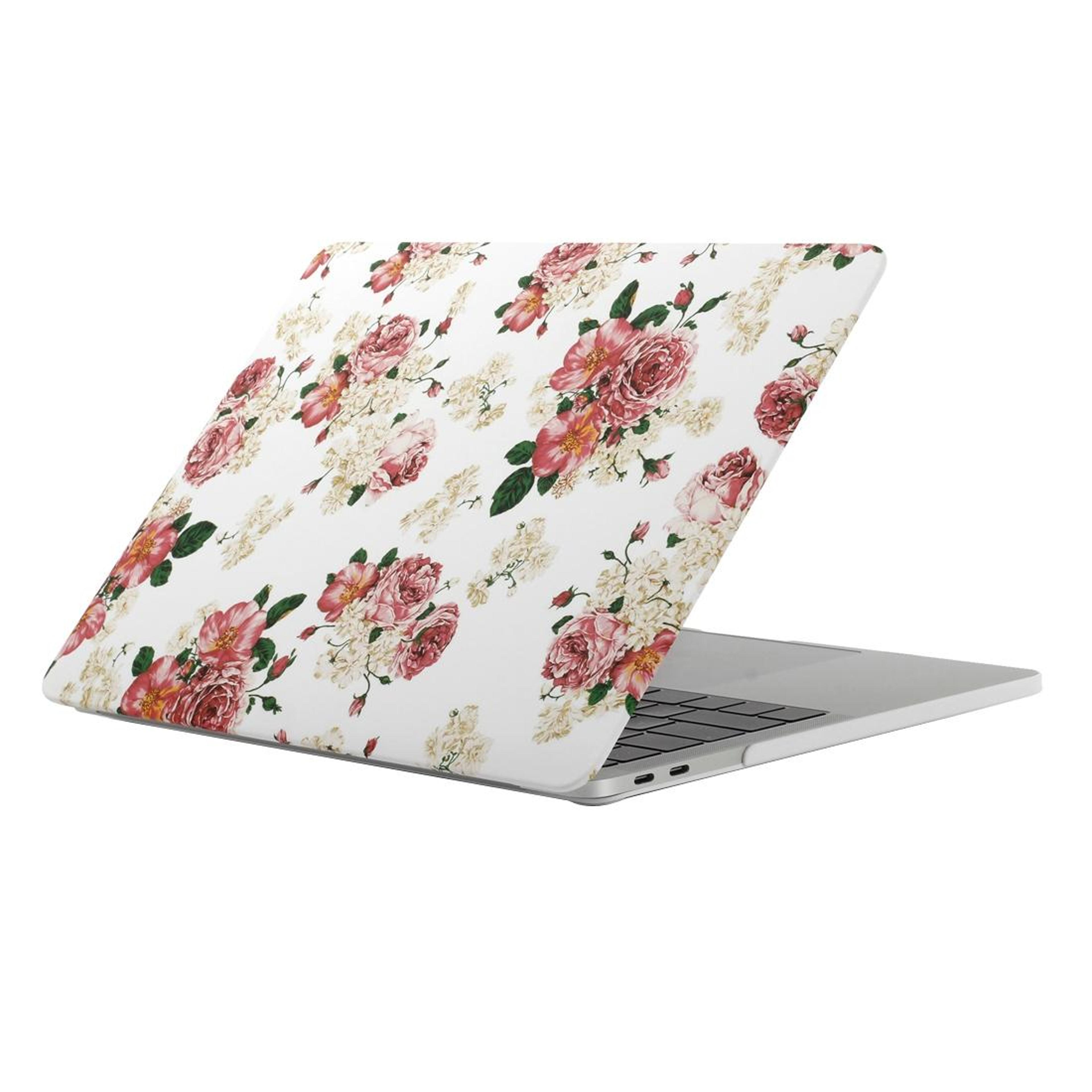 floral rose macbook pro 15 inch a1707 protective skin decal case