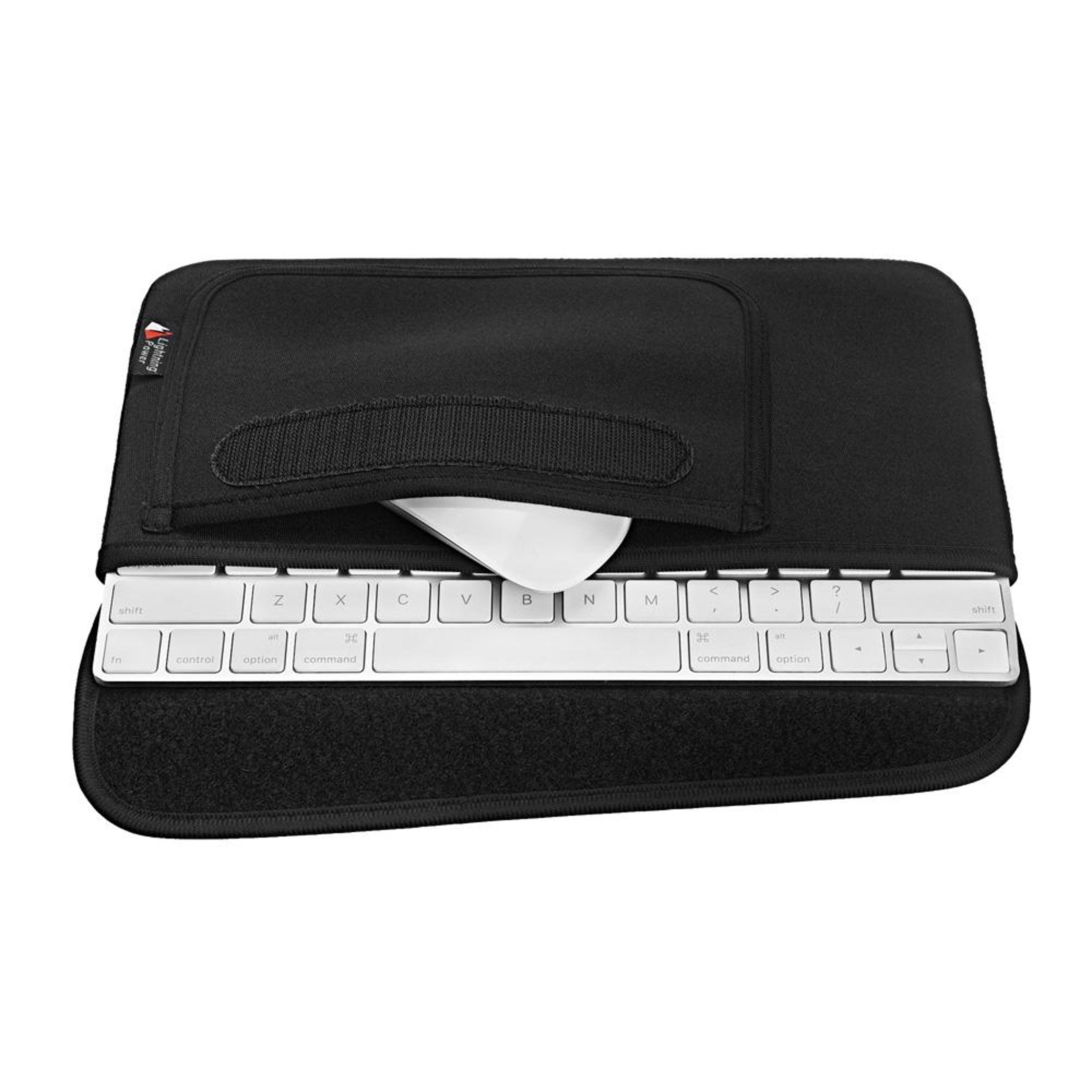 portable dust proof magic mouse 2 storage bag & magic keyboard 2 travel case