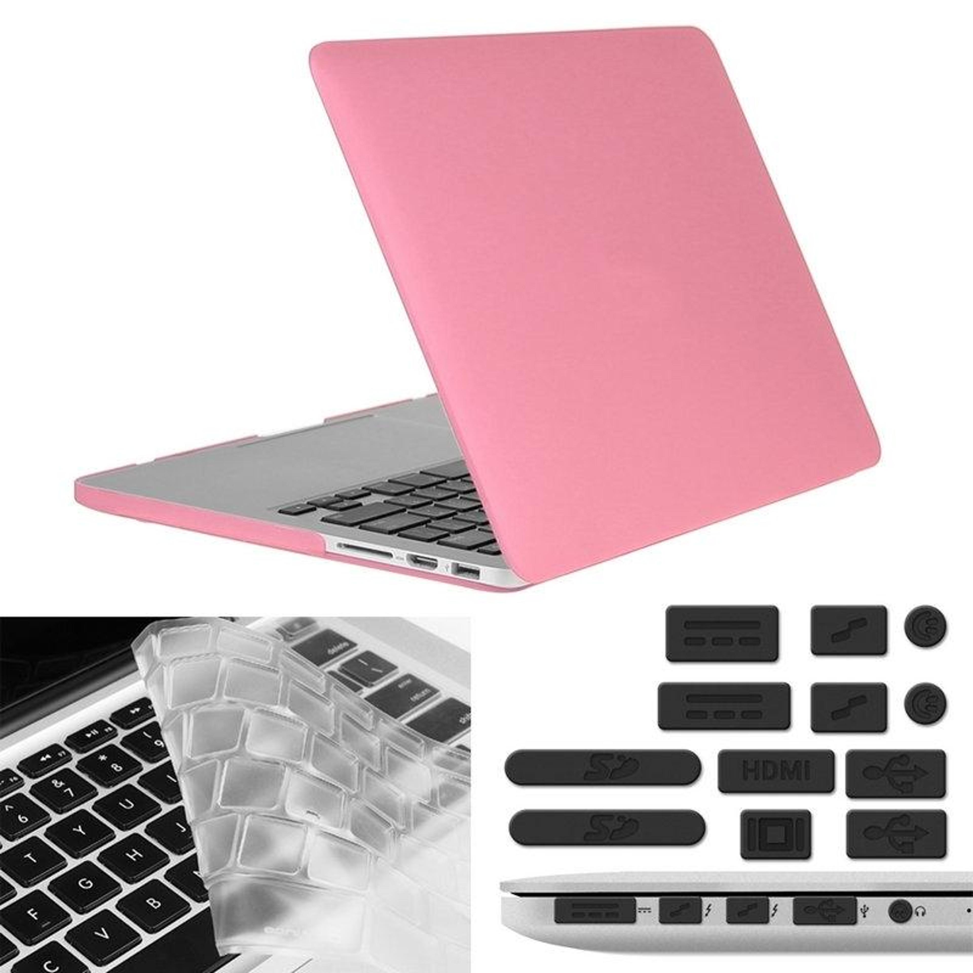macbook pro retina 13.3 case a1425 a1502 hard shell with keyboard cover & dust