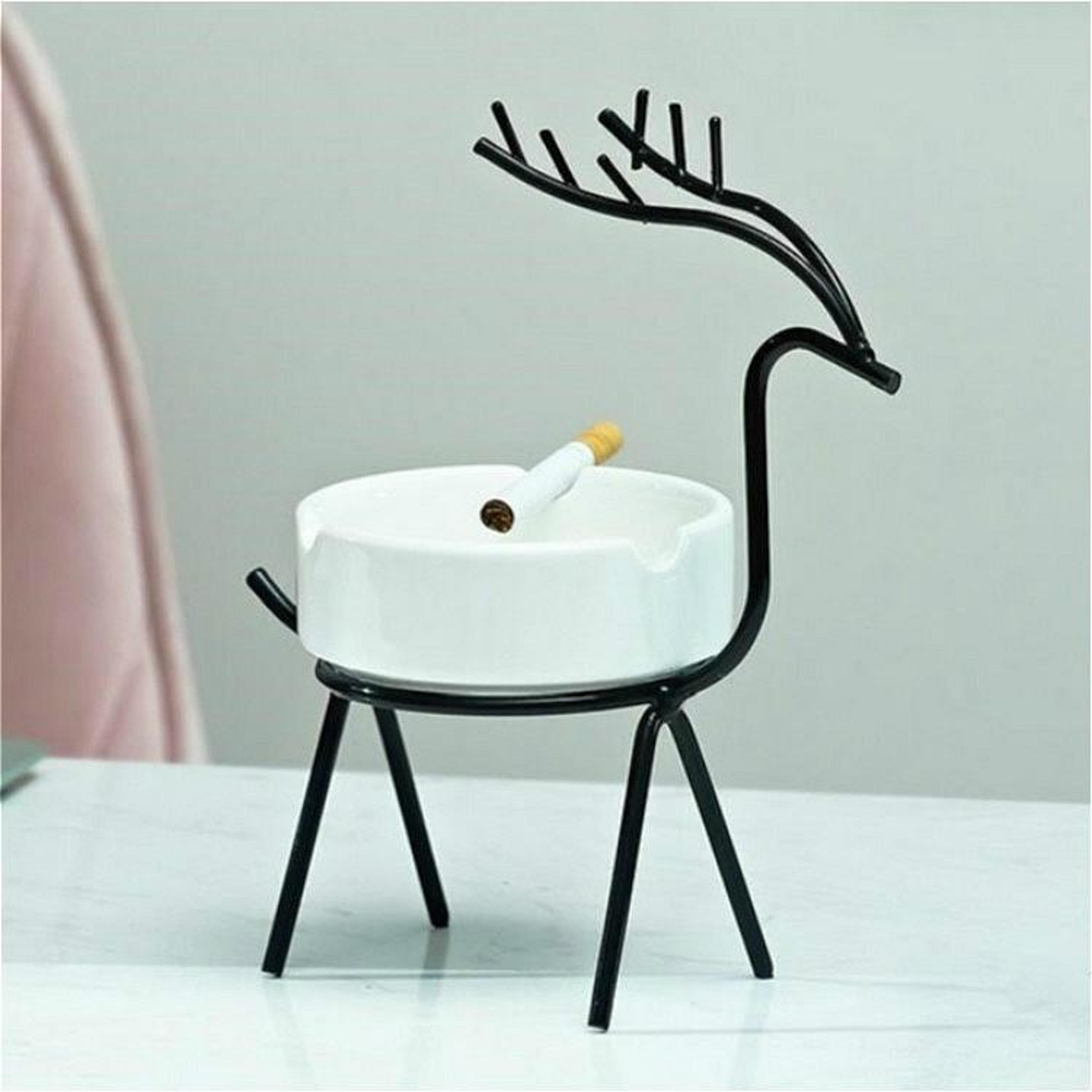 modern decorative ashtray set with stand creative ashtray for home office decor