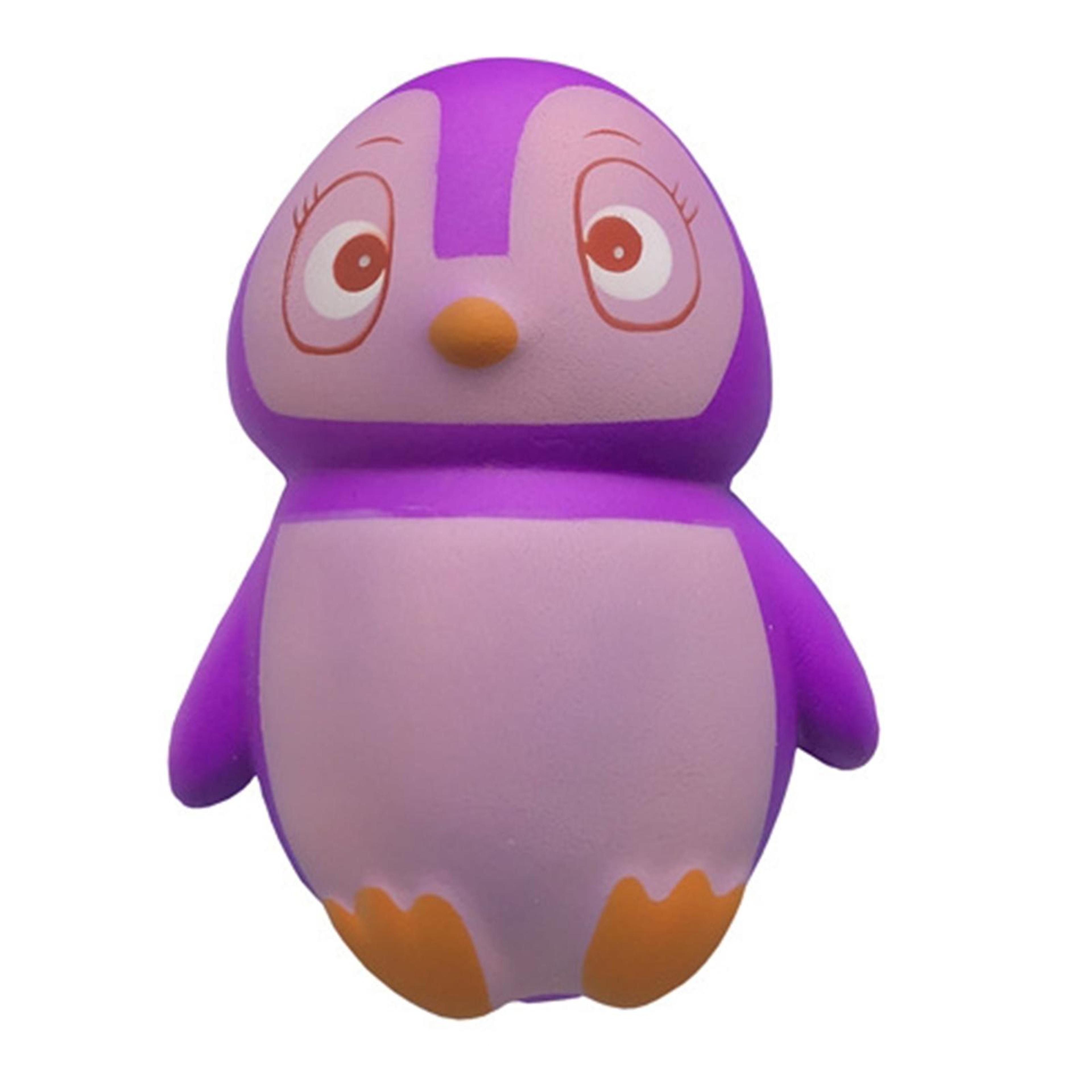 color-changing penguin squishy stress relief toy slow rebound sensory fidget