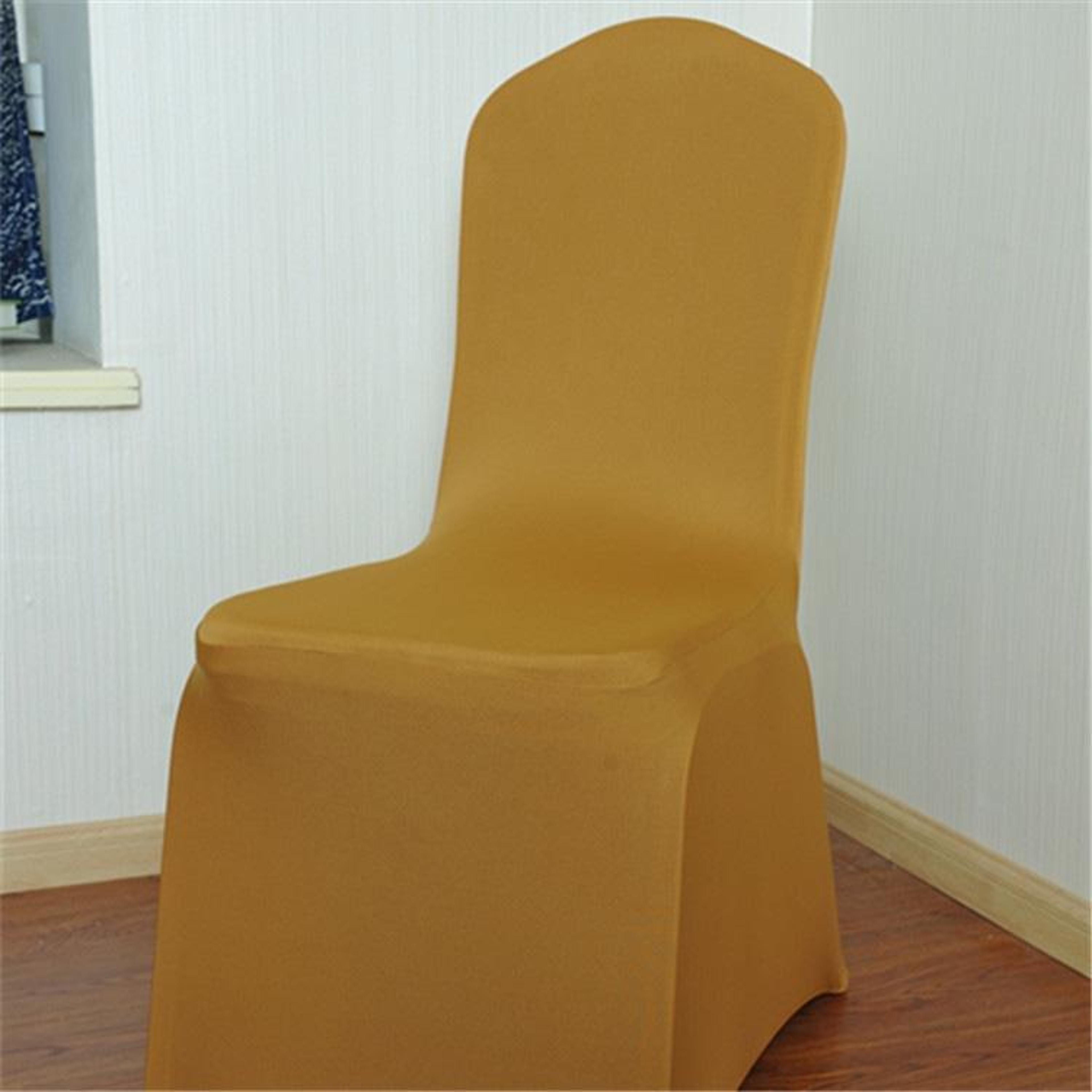elegant stretch spandex chair cover for weddings, banquets & dining events