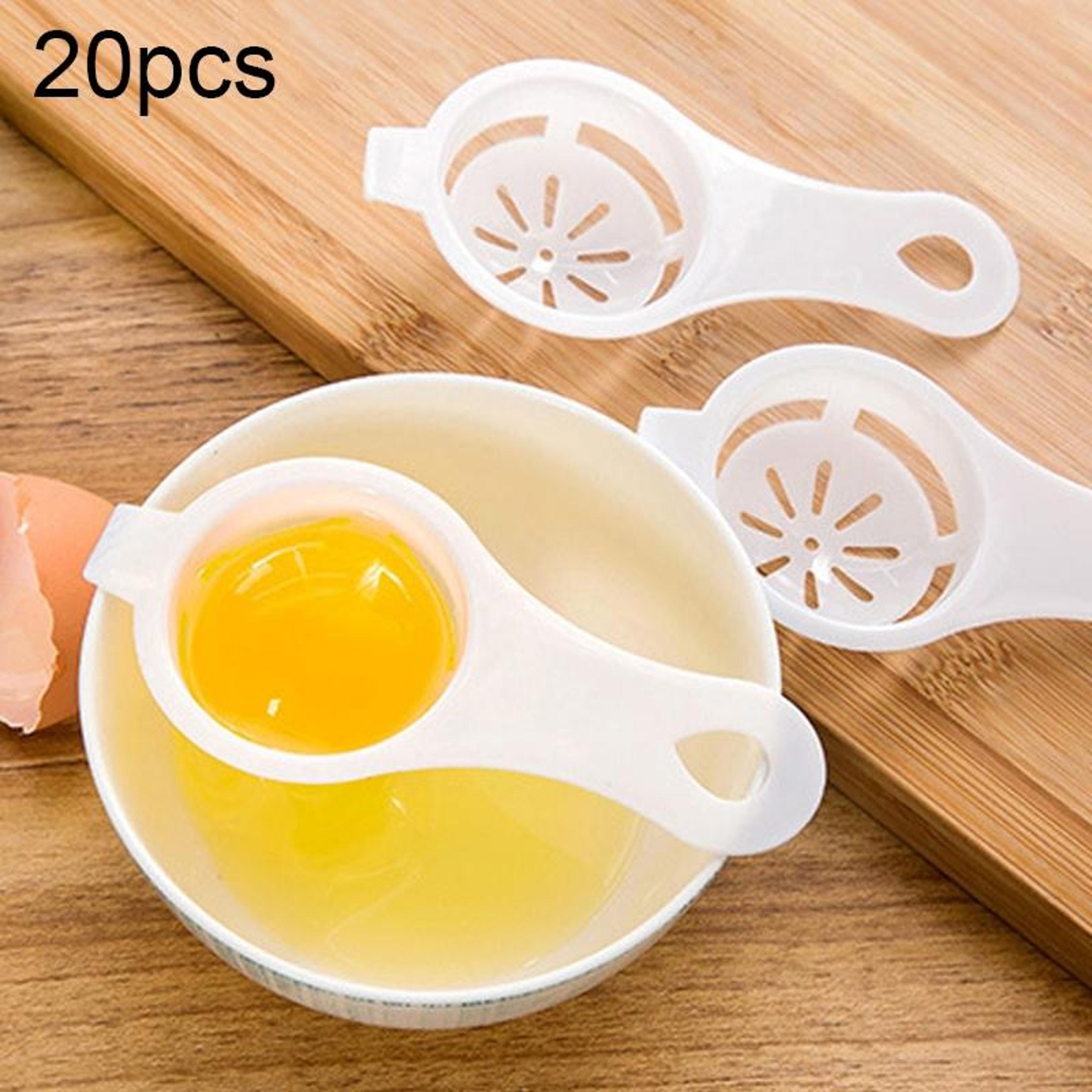 precision egg yolk & egg white separator for baking and cooking