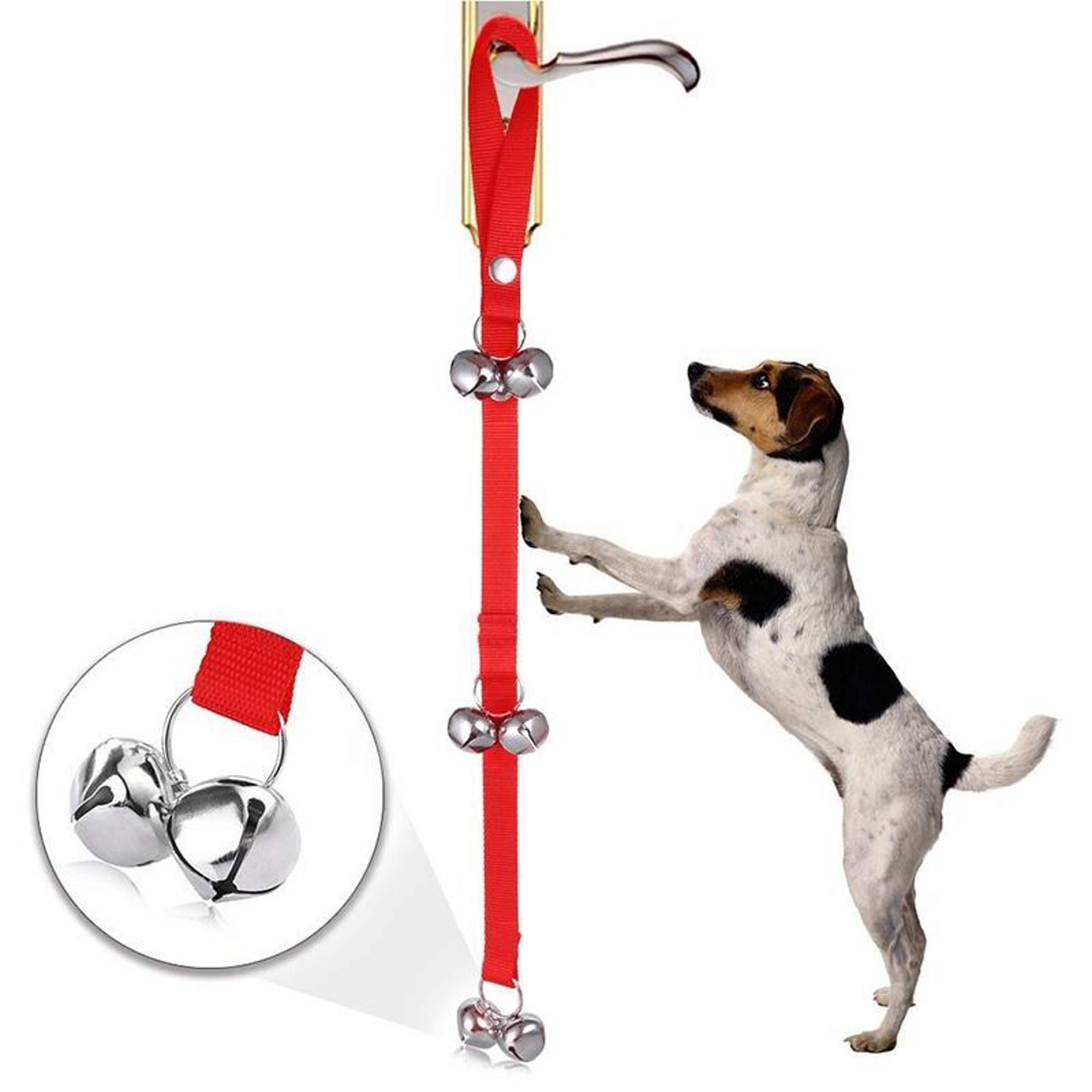 7 bell dog potty training doorbell leash and heavy duty nylon anti lost tracking rope