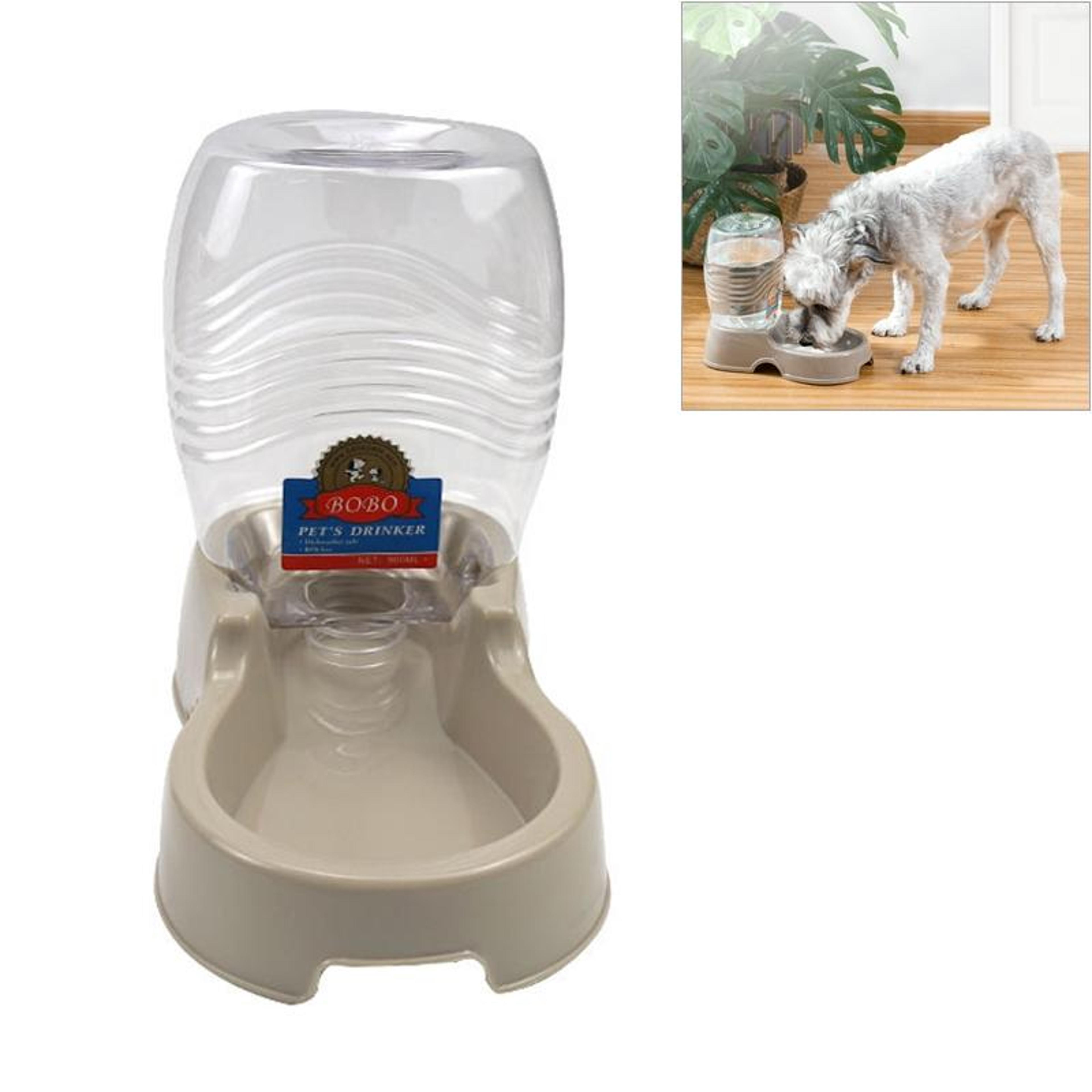 pawflow automatic pet water dispenser & feeding station for cats and dogs