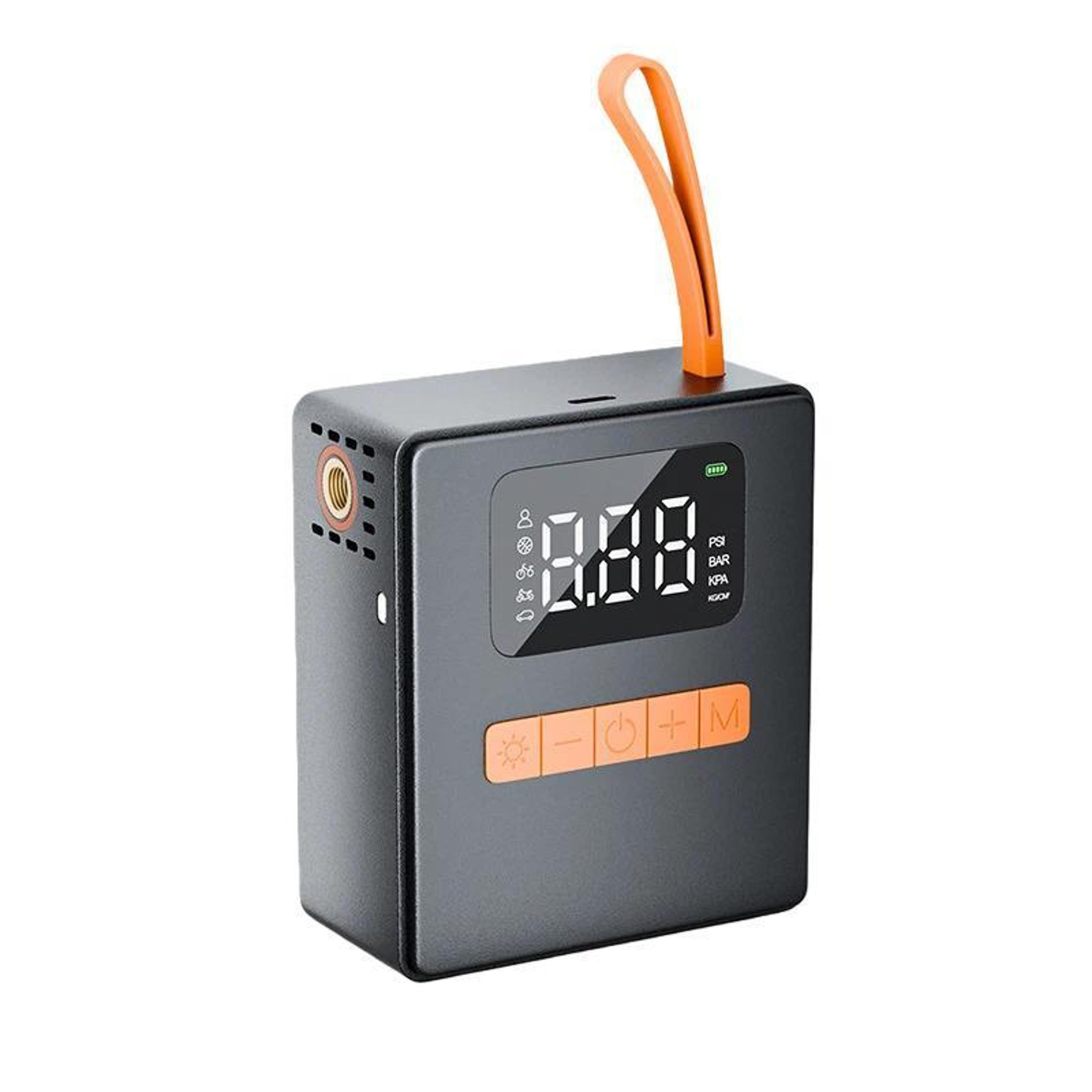 alw-cq-16 portable tire inflator digital air compressor pump with 150 psi auto shut-off