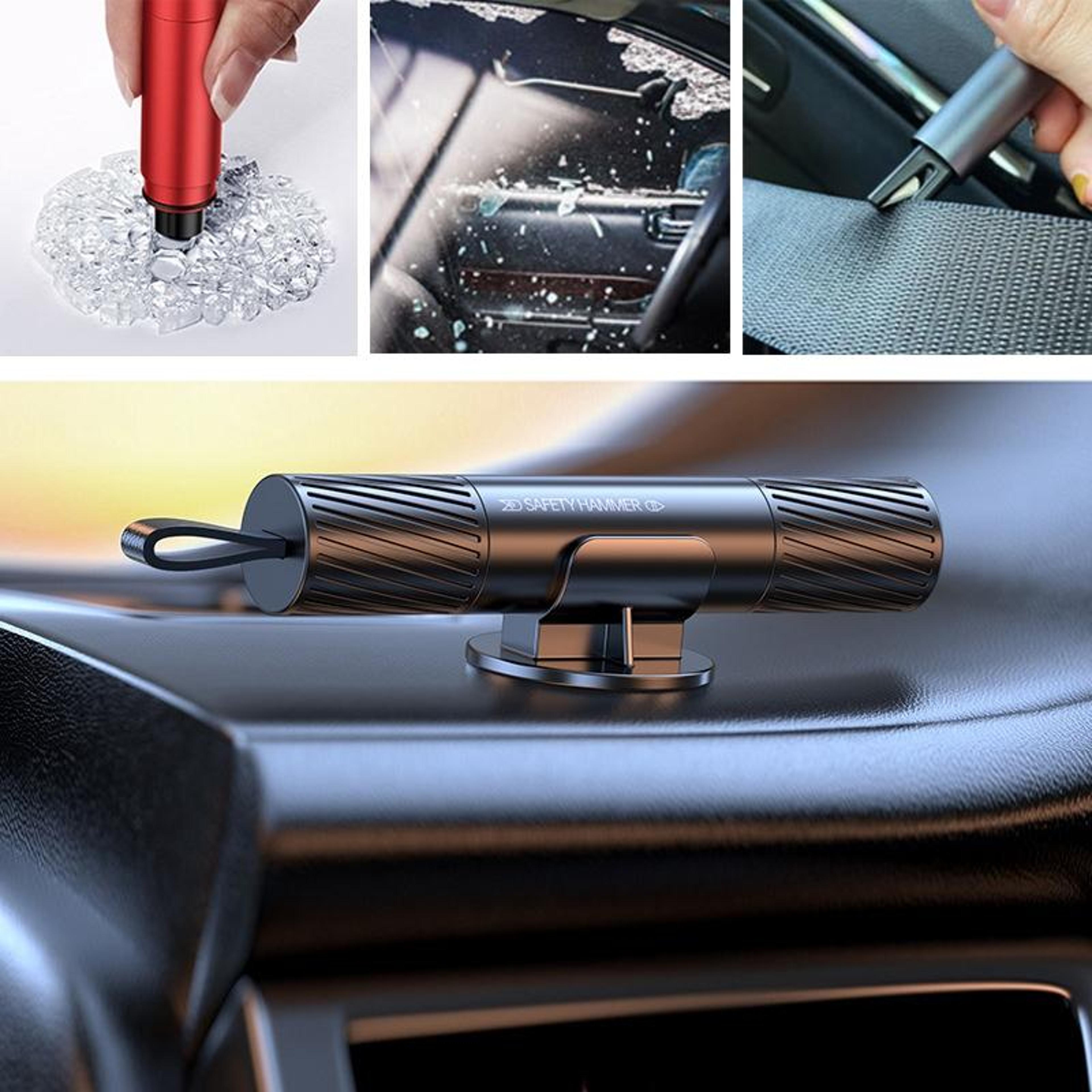 safeexit pro car escape tool with window breaker & seat belt cutter