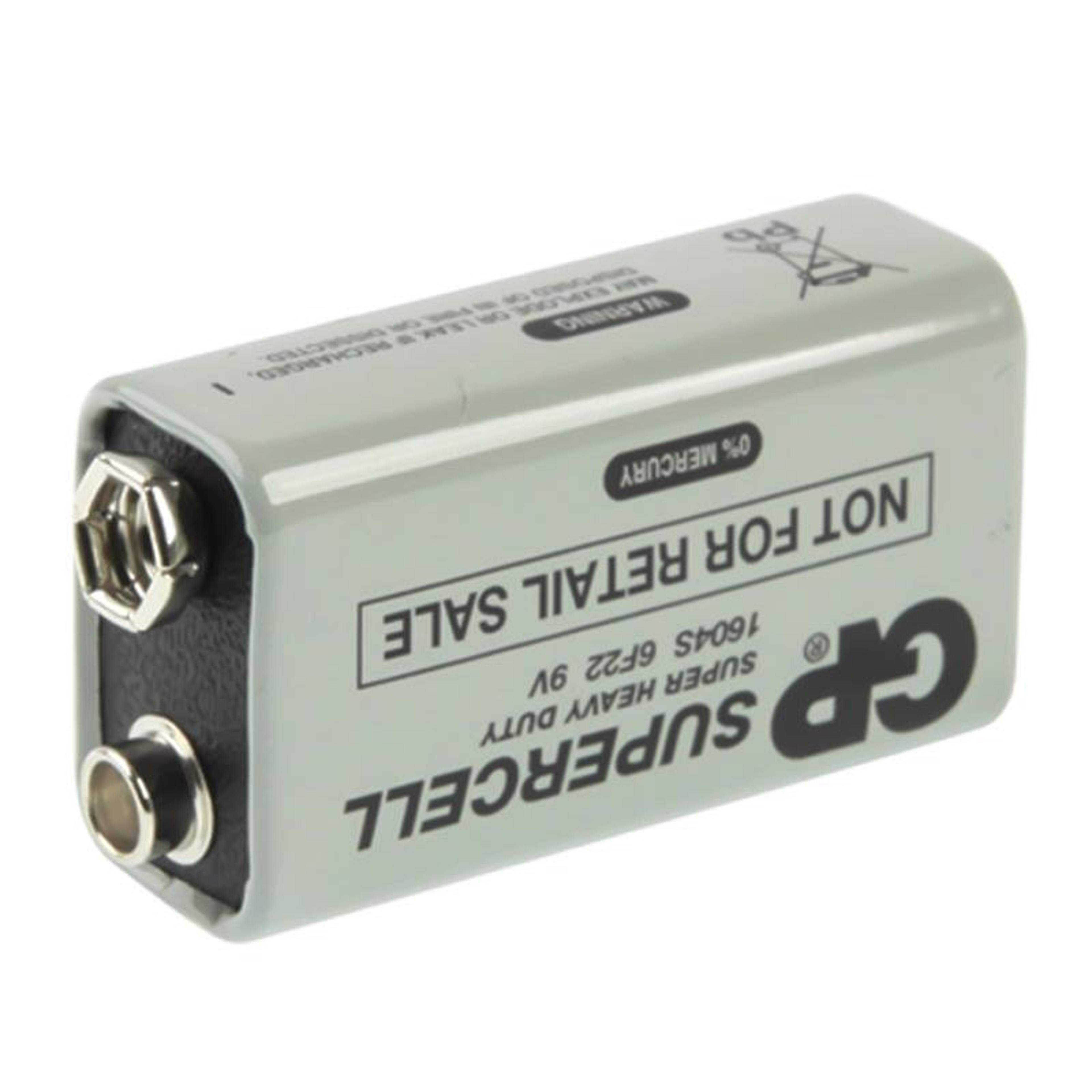 long-life 9v 6f22 heavy duty battery for cameras, toys & electronic devices