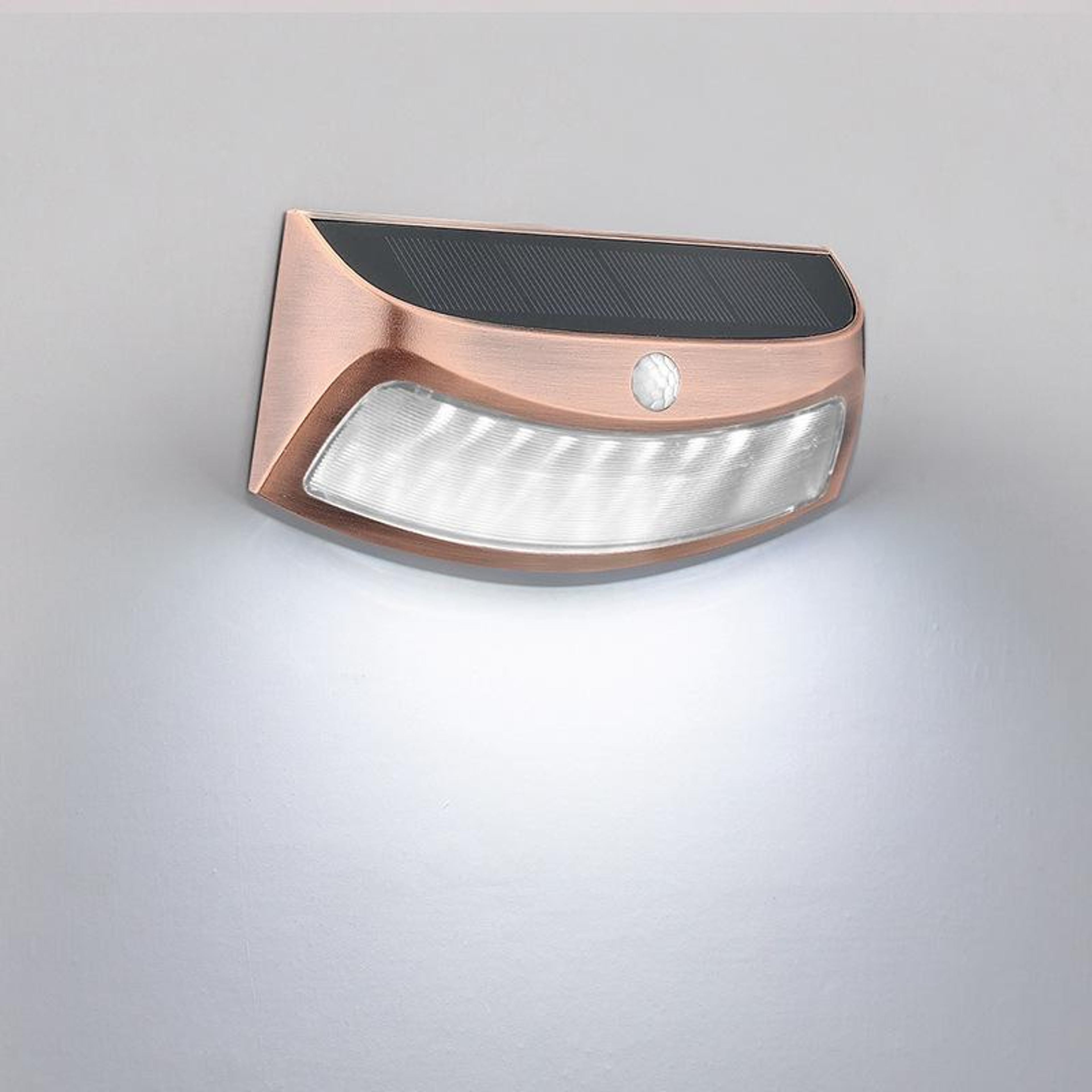 solar motion sensor wall light ip65 waterproof outdoor led security lamp