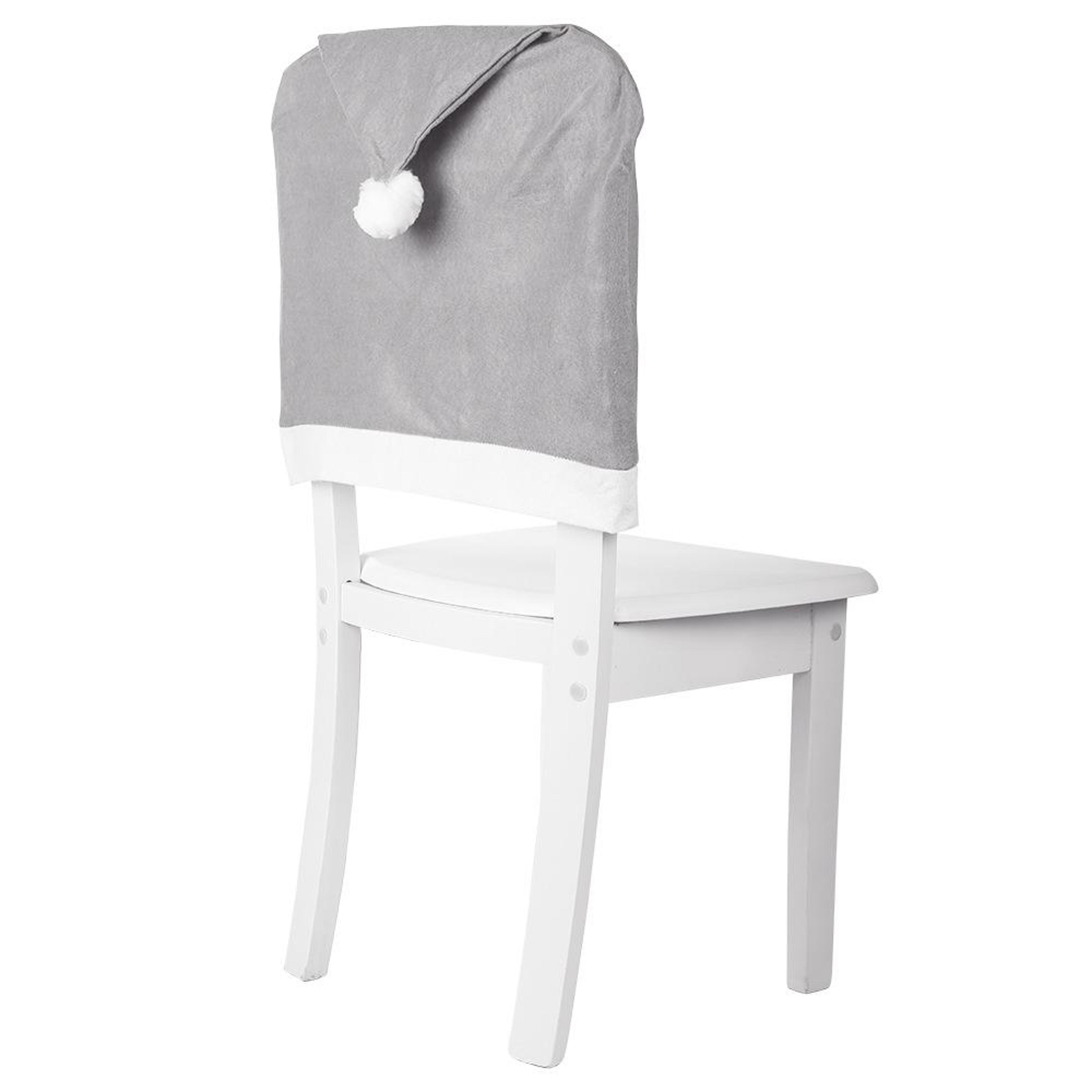 christmas santa hat chair covers decorative dining chair back protectors