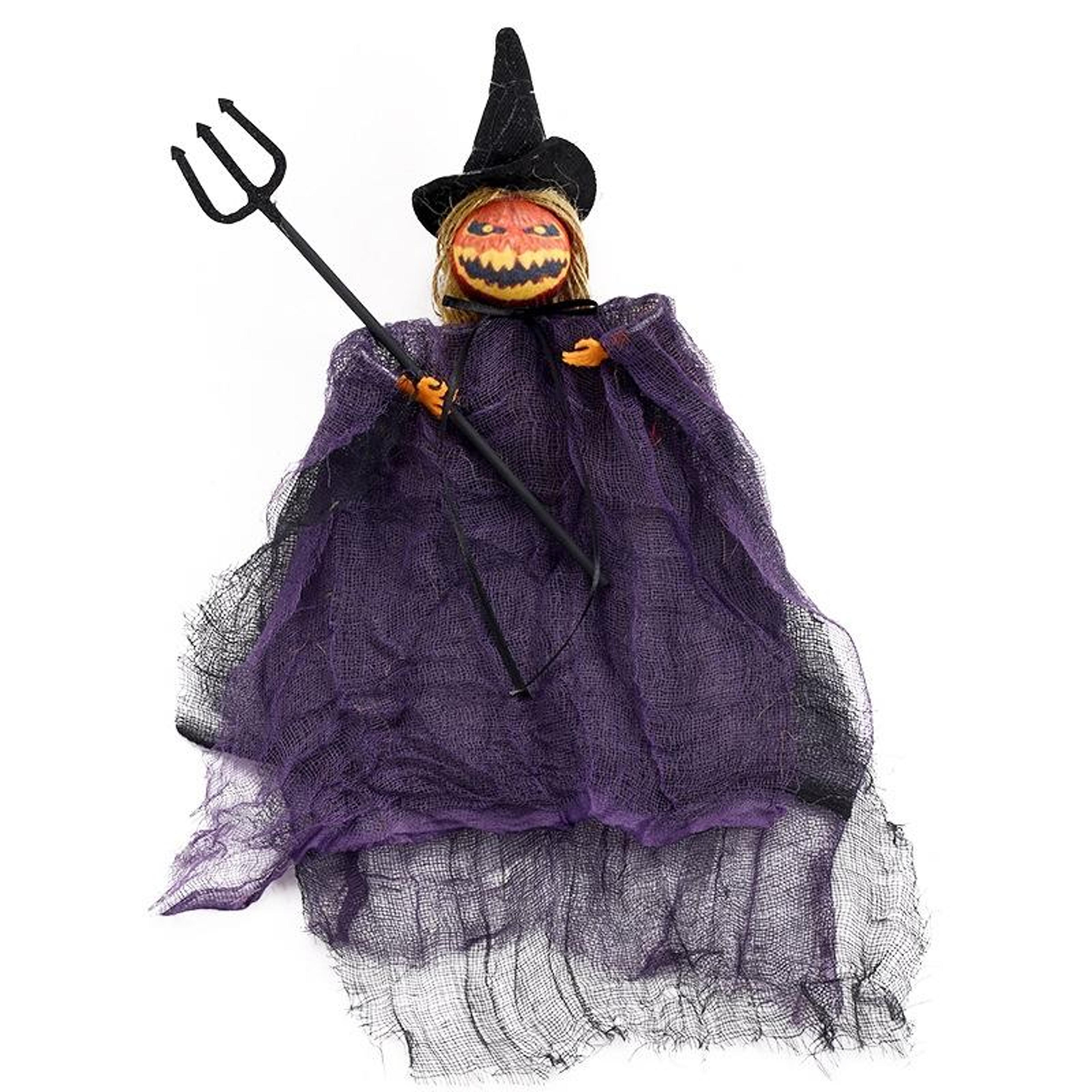 halloween pumpkin ghost hanging doll decoration for haunted house parties