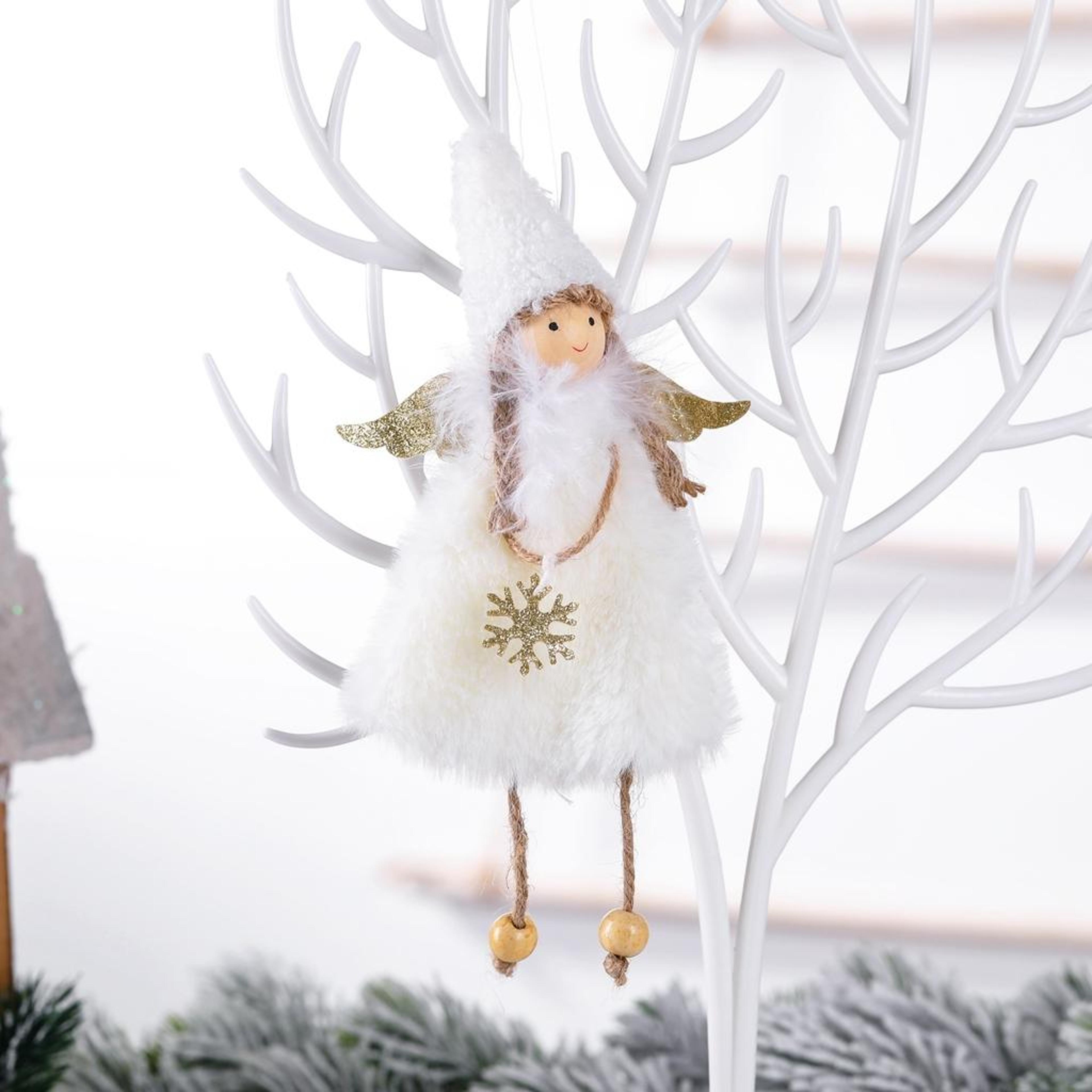 plush angel christmas tree ornament hanging decoration gift for kids and holiday decor