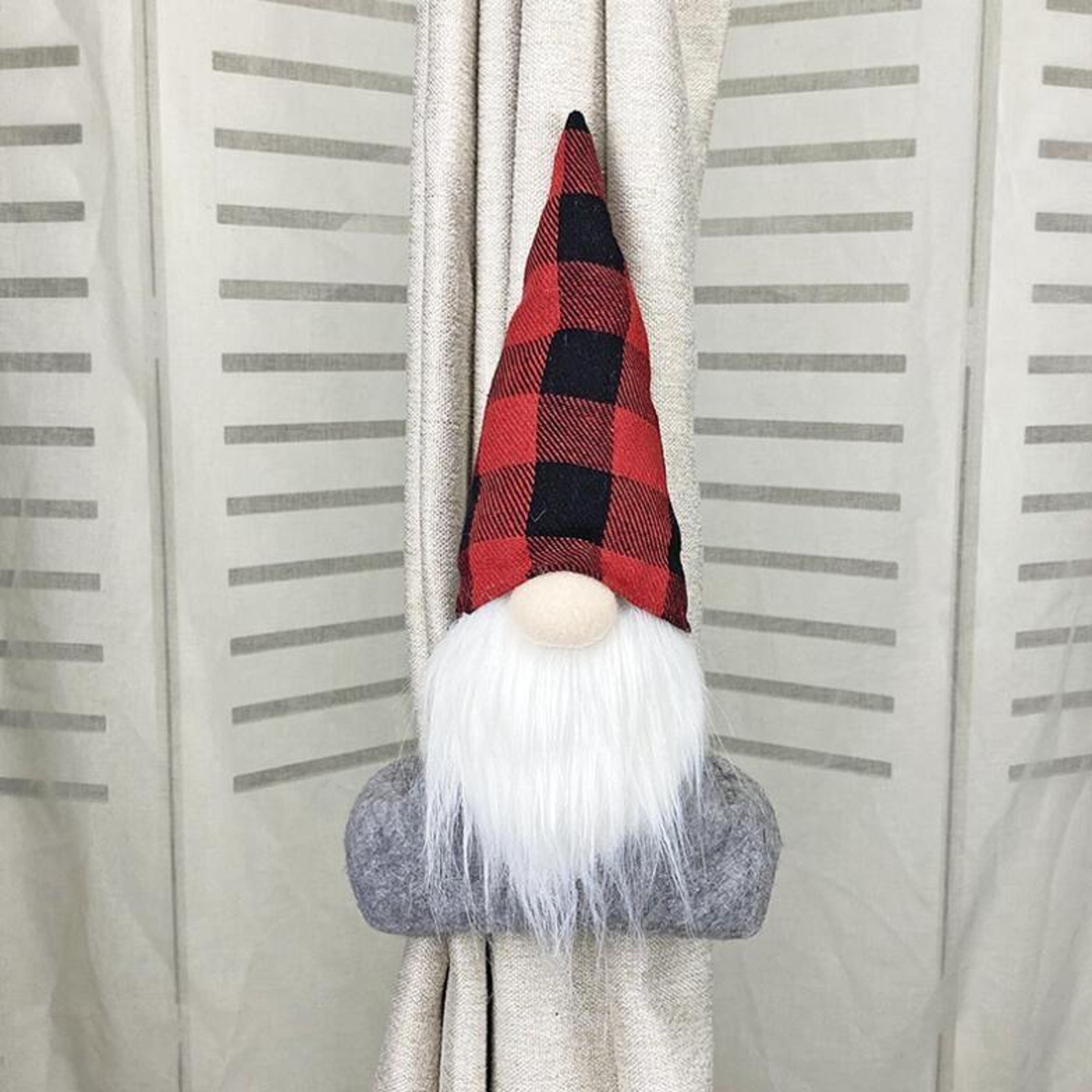 christmas cartoon doll door curtain hanging decoration for festive window & holiday home decor
