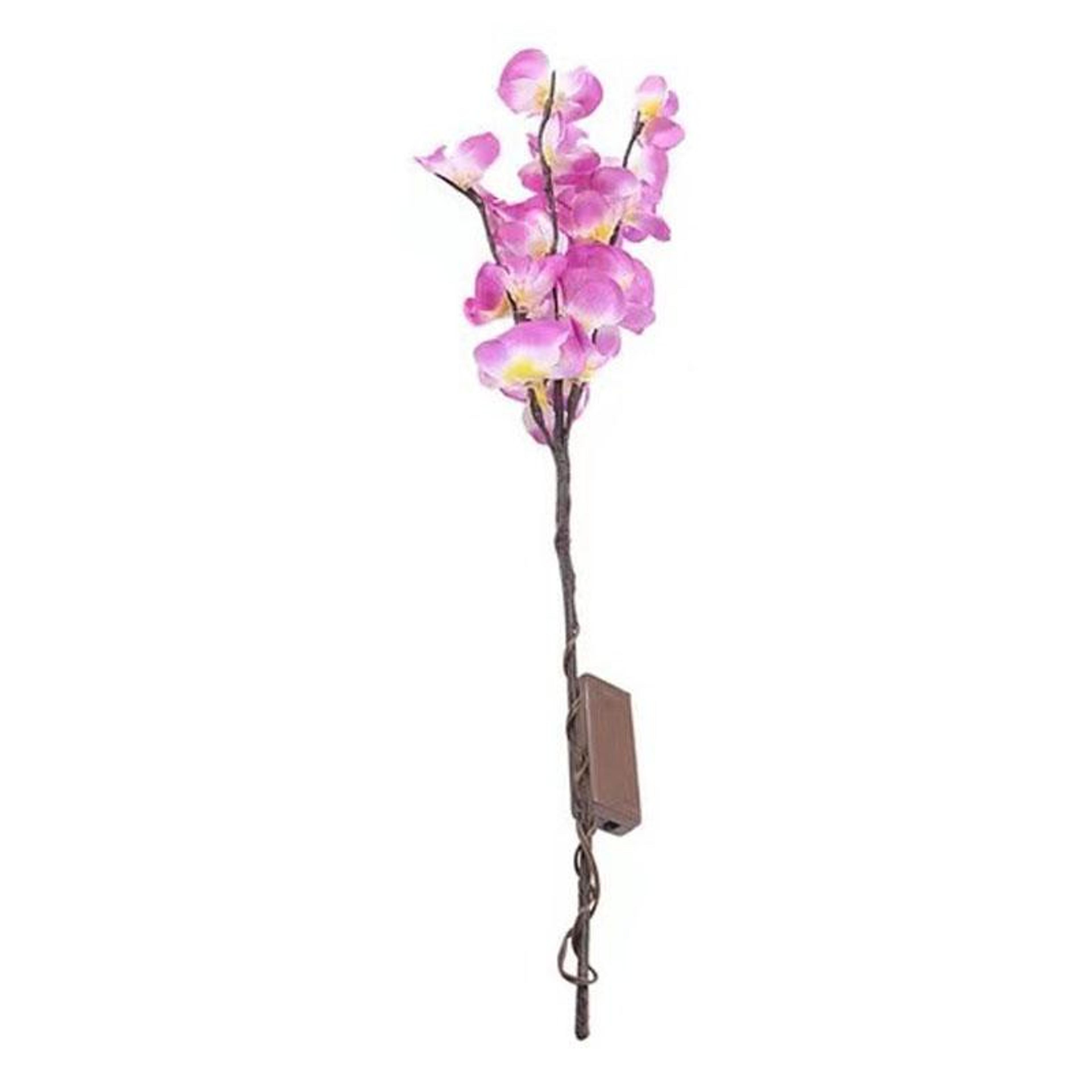 butterfly orchid led vase light branch decorative floral lamp for bedroom & living room