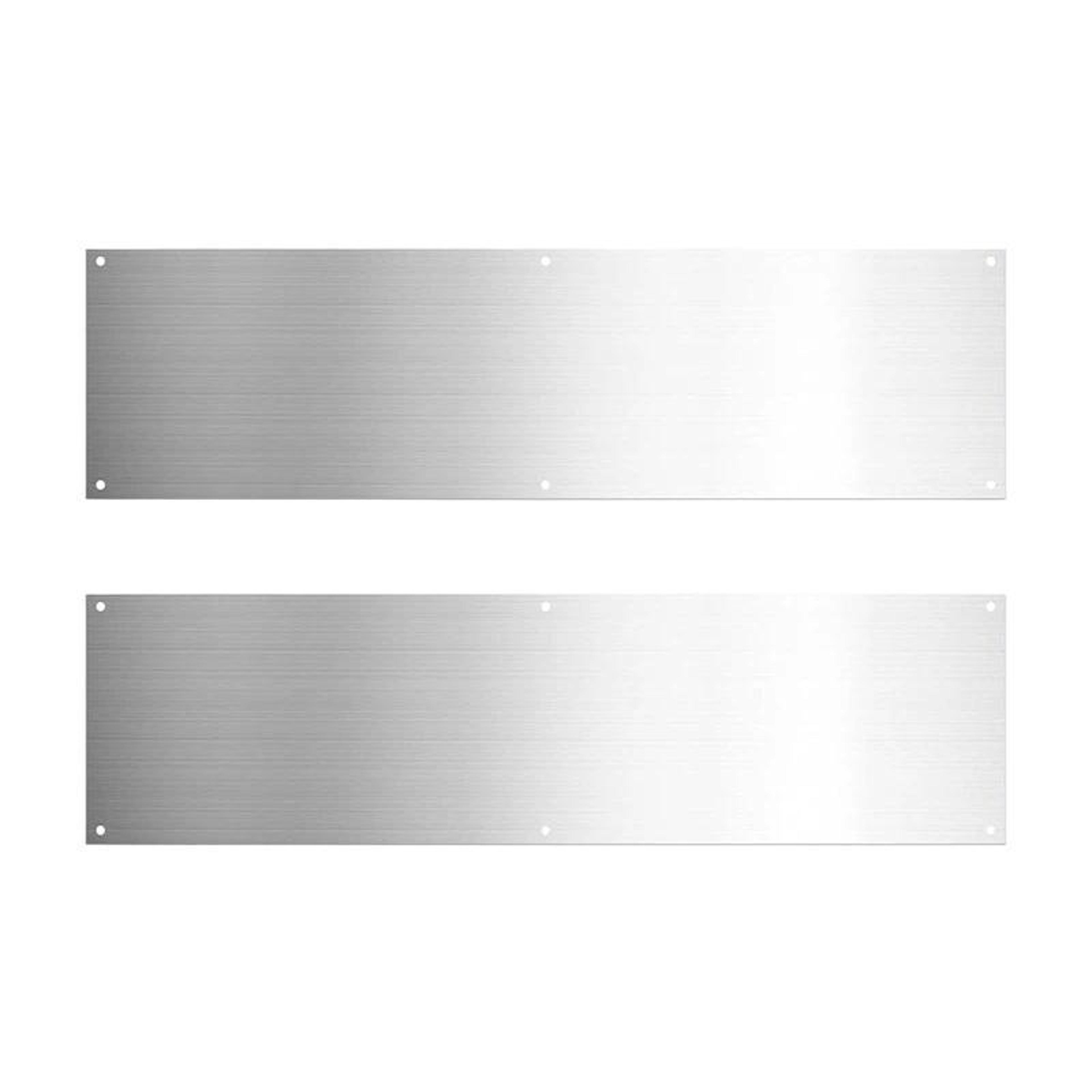 armorshield stainless steel door kick plate protector set for indoor & outdoor doors