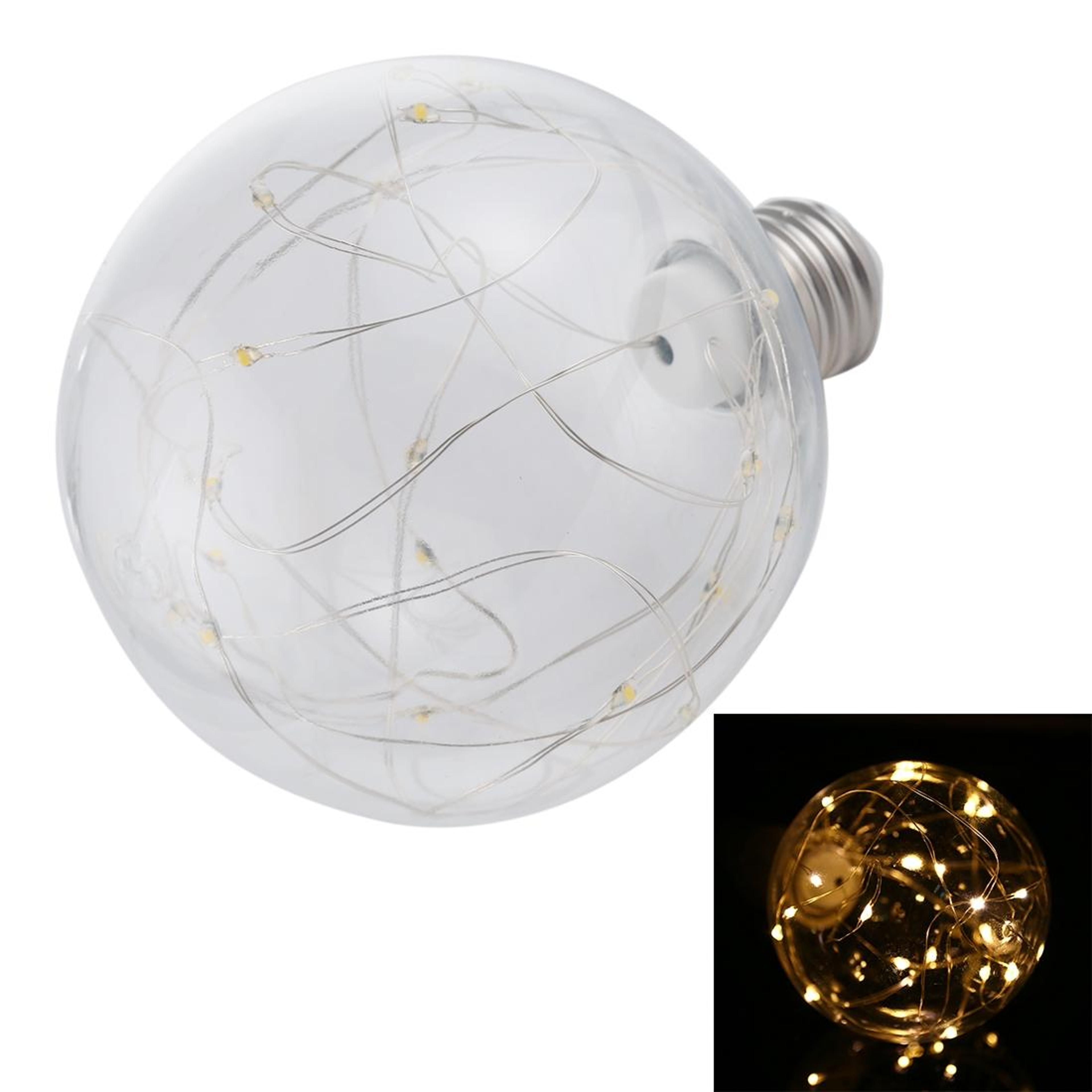 vintage warm white led filament edison bulb decorative fairy light