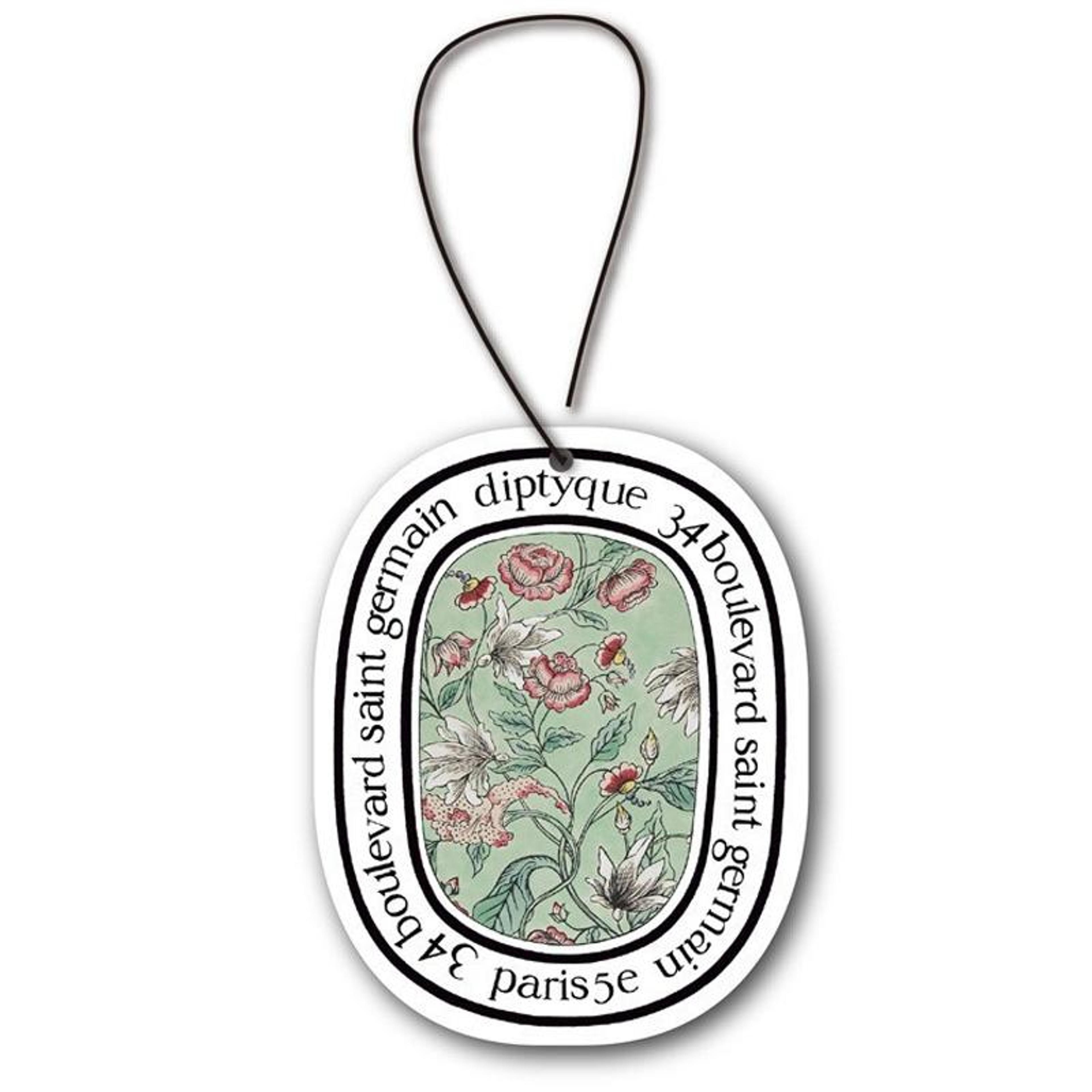 diptyque inspired car air freshener hanging aromatherapy card fragrance tablet