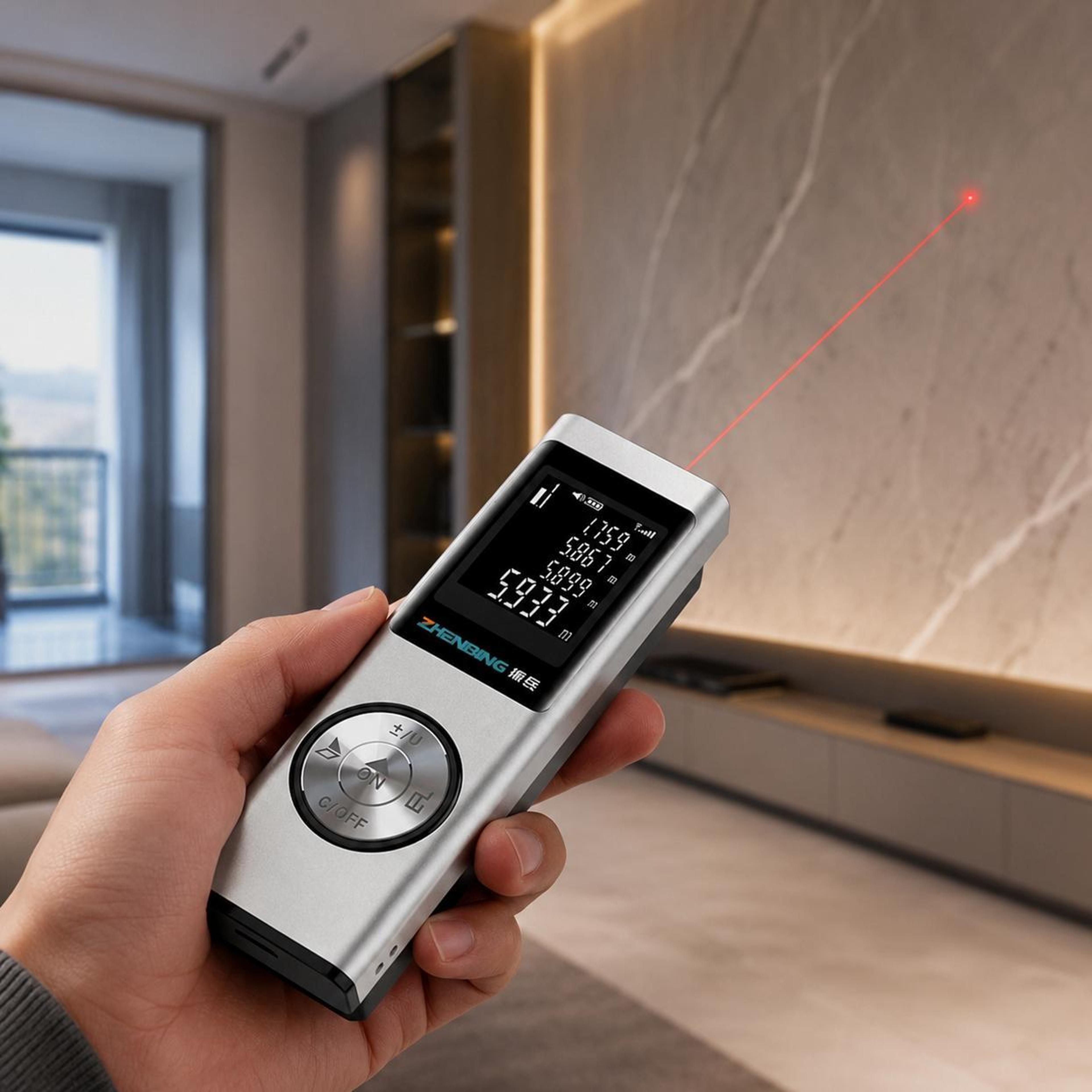 zhenbing portable mini infrared laser rangefinder, measuring distance: