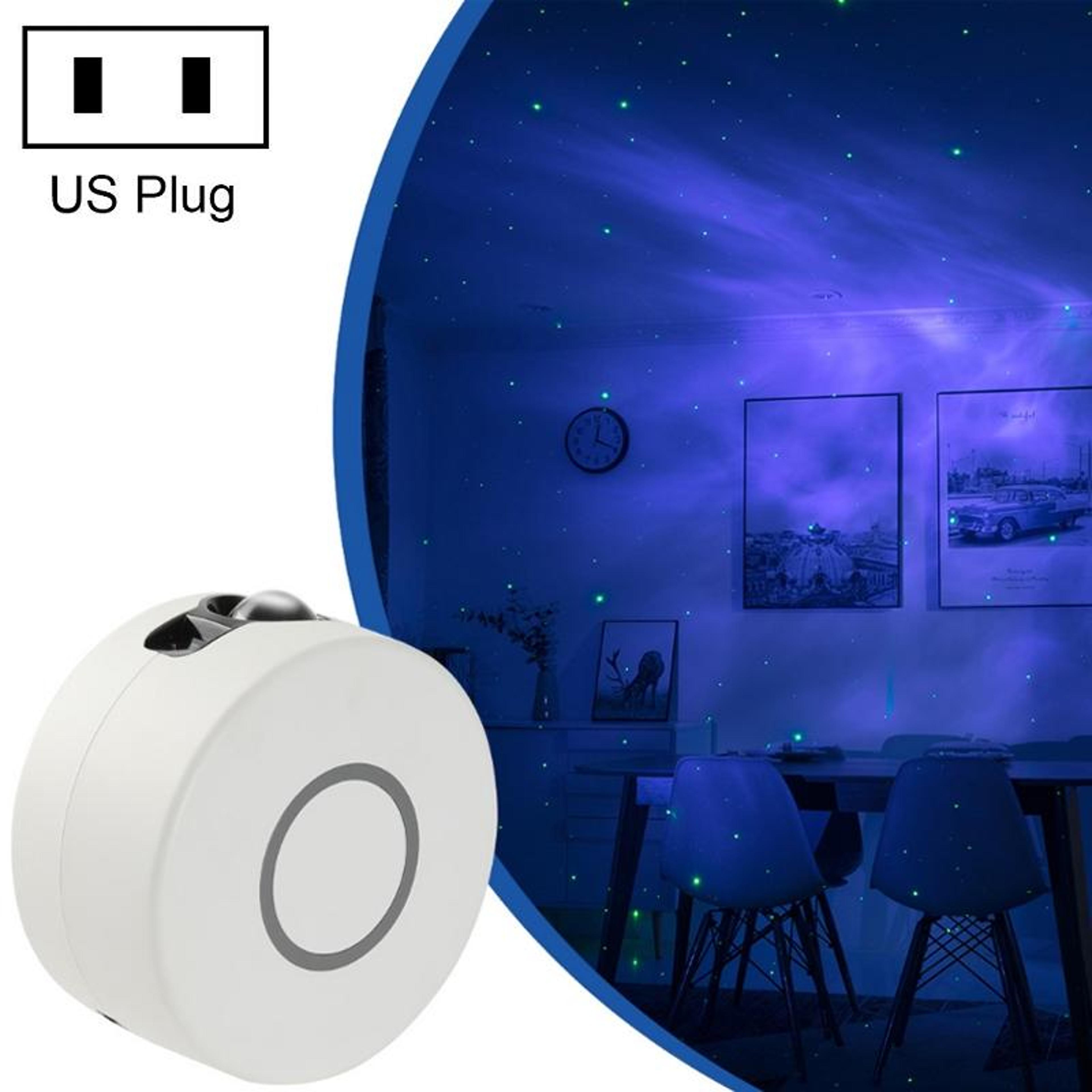 remote control galaxy projector starry sky led night light for bedroom, home theater & party decor